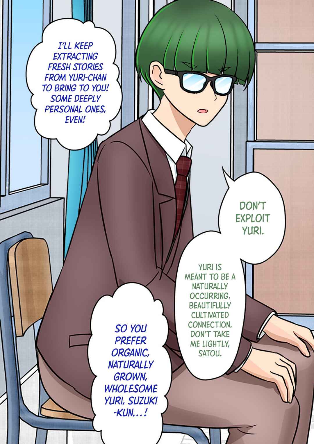 Danjo-hi 1:39 no Heikou Sekai wa Omoi no Hoka Futsuu (Fan Colored) Chapter 153 - Page 5