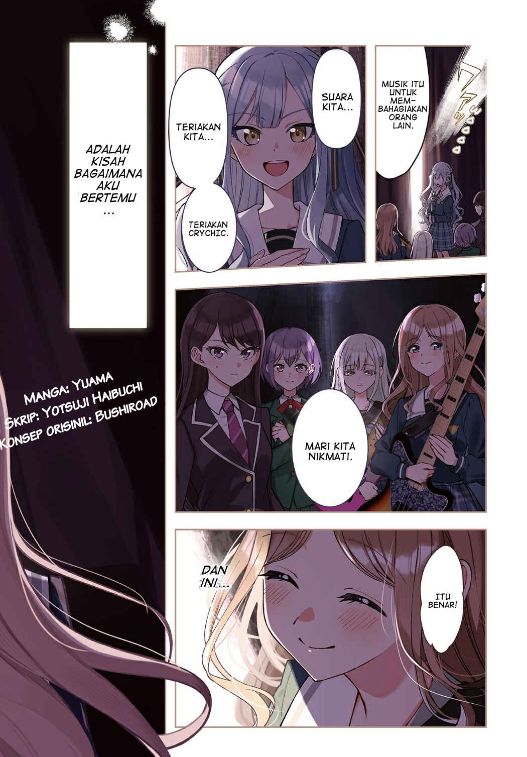 BanG Dream! It's MyGO!!!!! Swaying in the Rain, Looking for the Sunshine Chapter 1 - Page 2