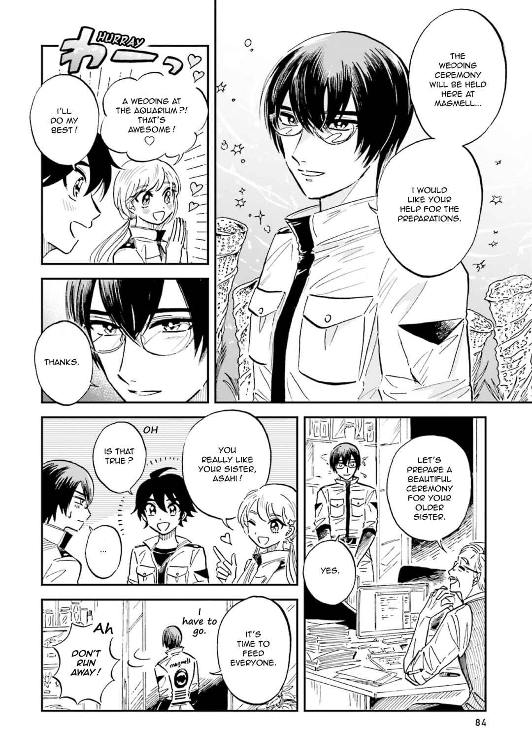 Magmell Shinkai Suizokukan Chapter 23 - Page 4