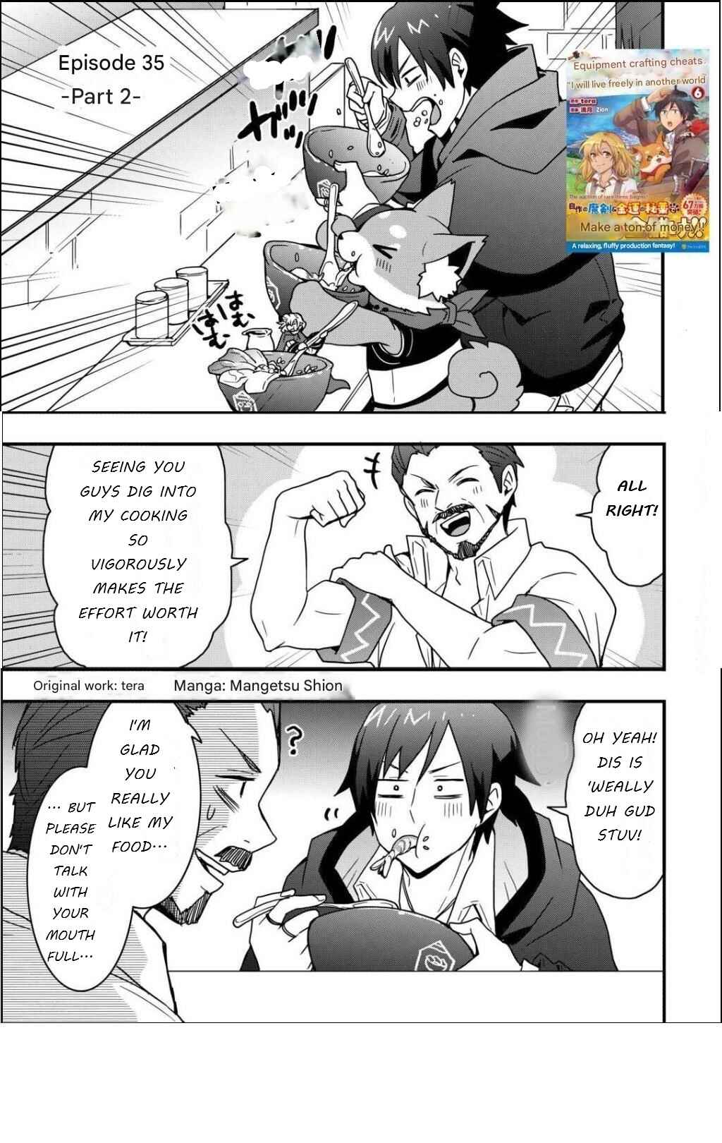 Soubi Seisakukei Cheat de Isekai wo Jiyuu ni Ikite Ikimasu Chapter 35.2 - Page 1