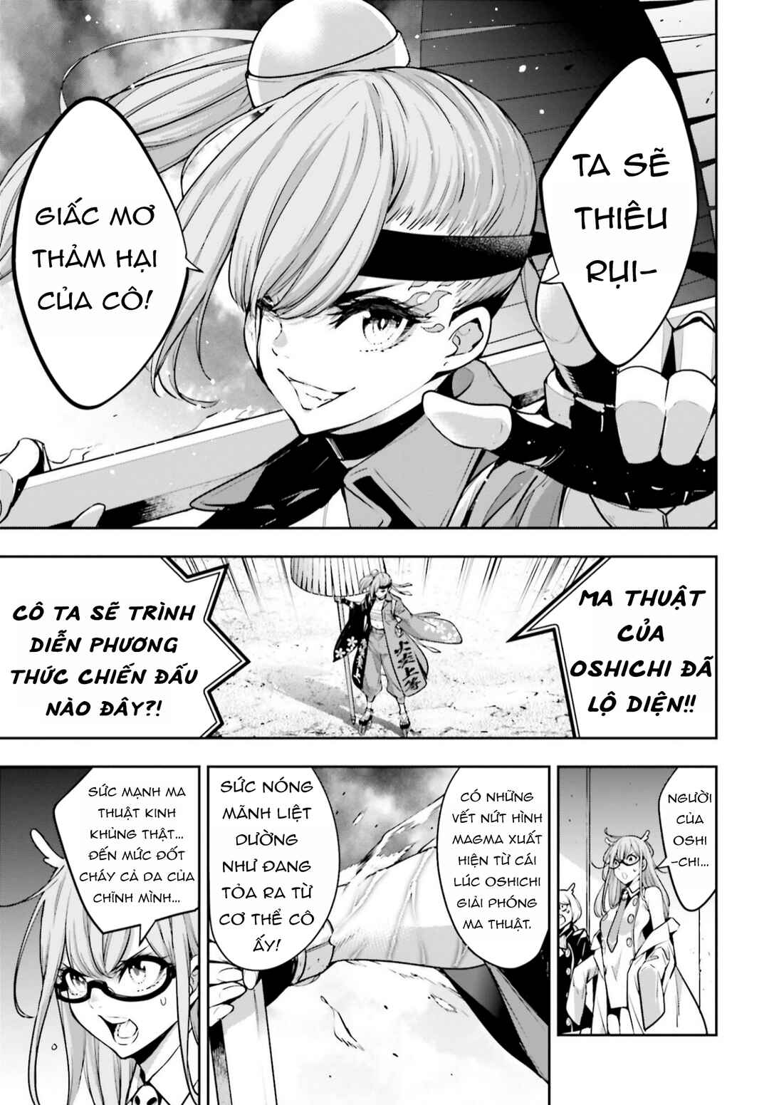Majo Taisen - 32-nin no Isai no Majo wa Koroshiau Chapter 34 - Page 27