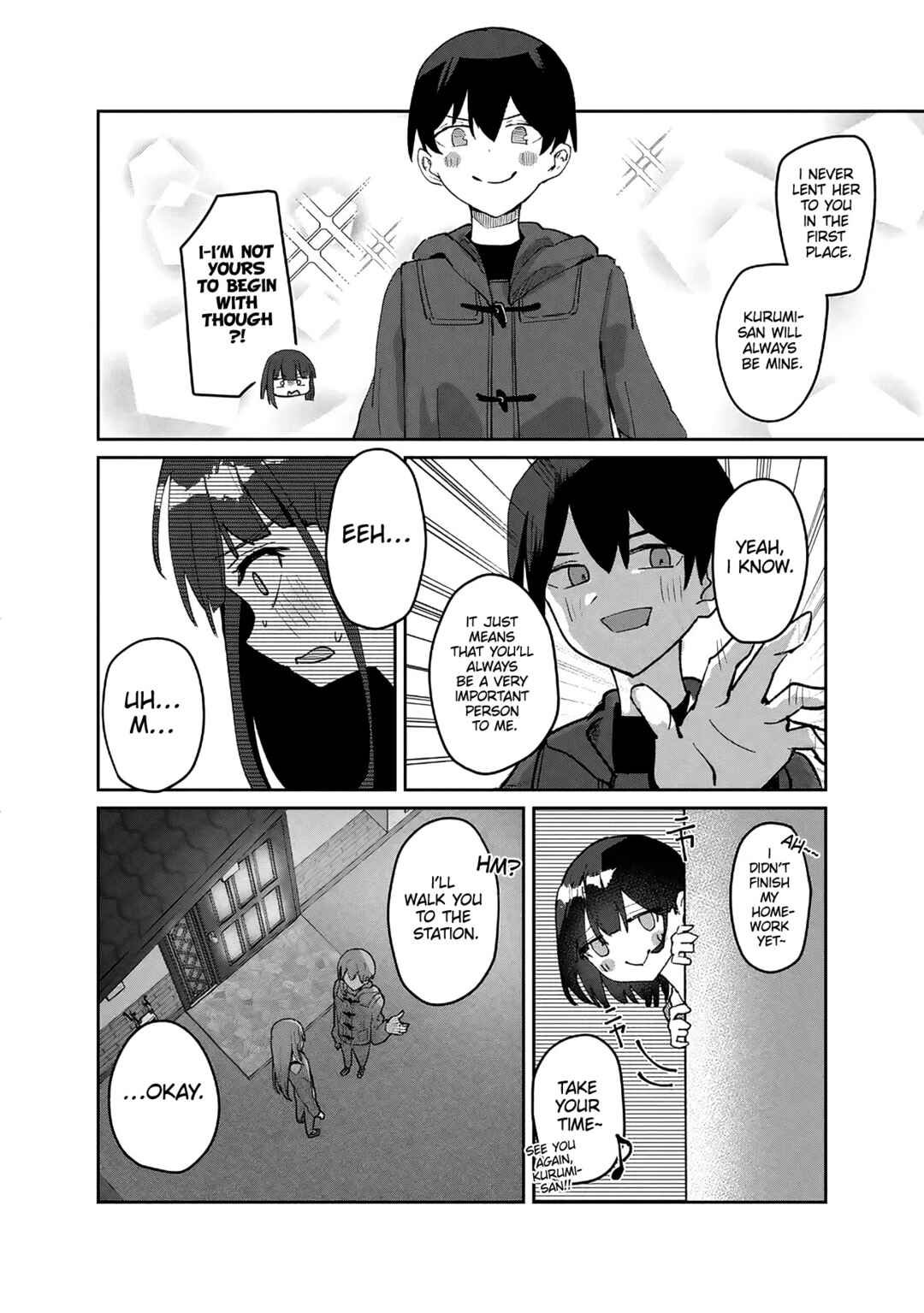 Tobioriru Chokuzen no Doukyuusei ni "Sekkusu Shiyou!" to Teianshite Mita. Chapter 4.2 - Page 3