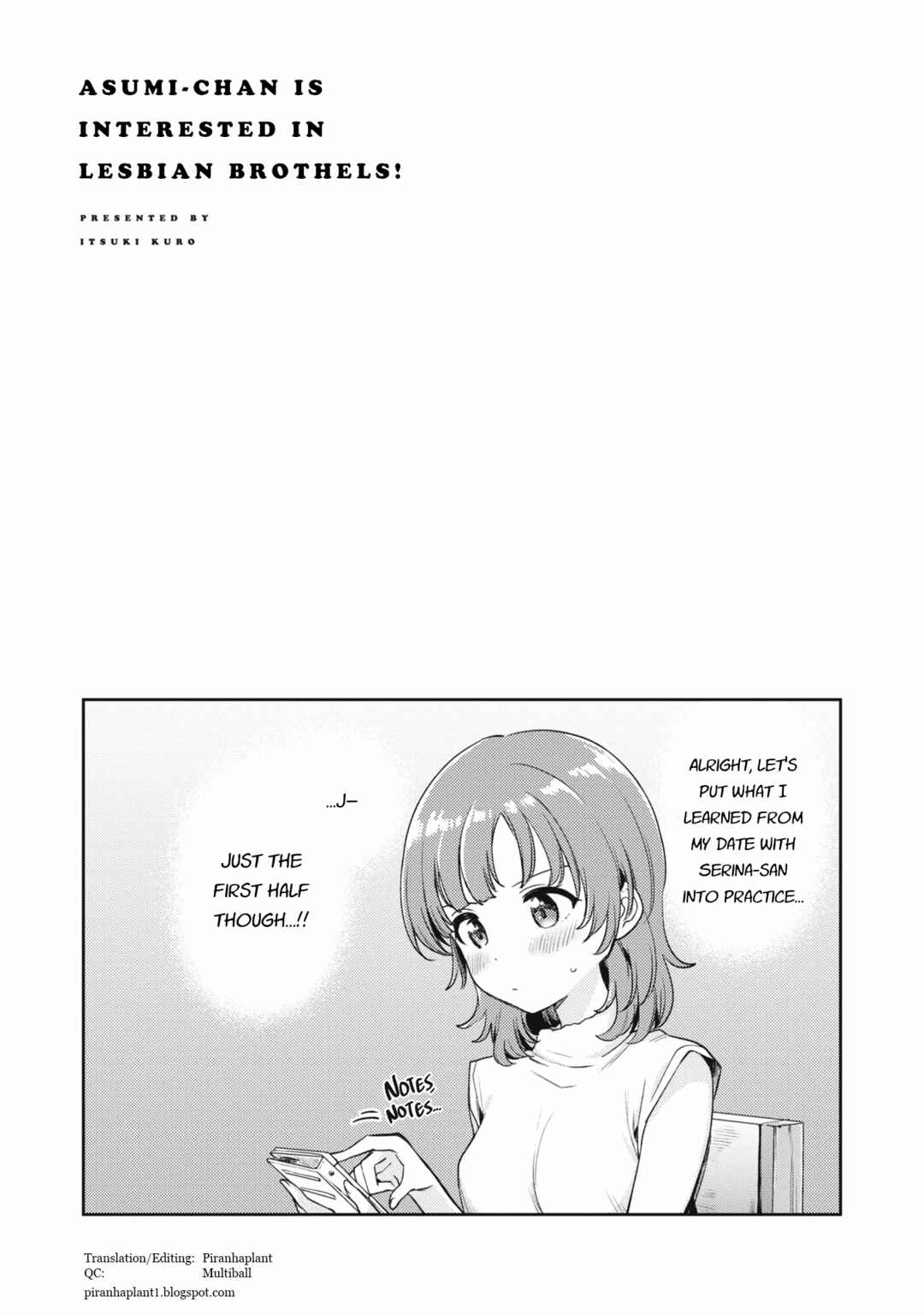 Asumi-chan wa Les Fuuzoku ni Kyoumi ga Arimasu! Chapter 16 - Page 39