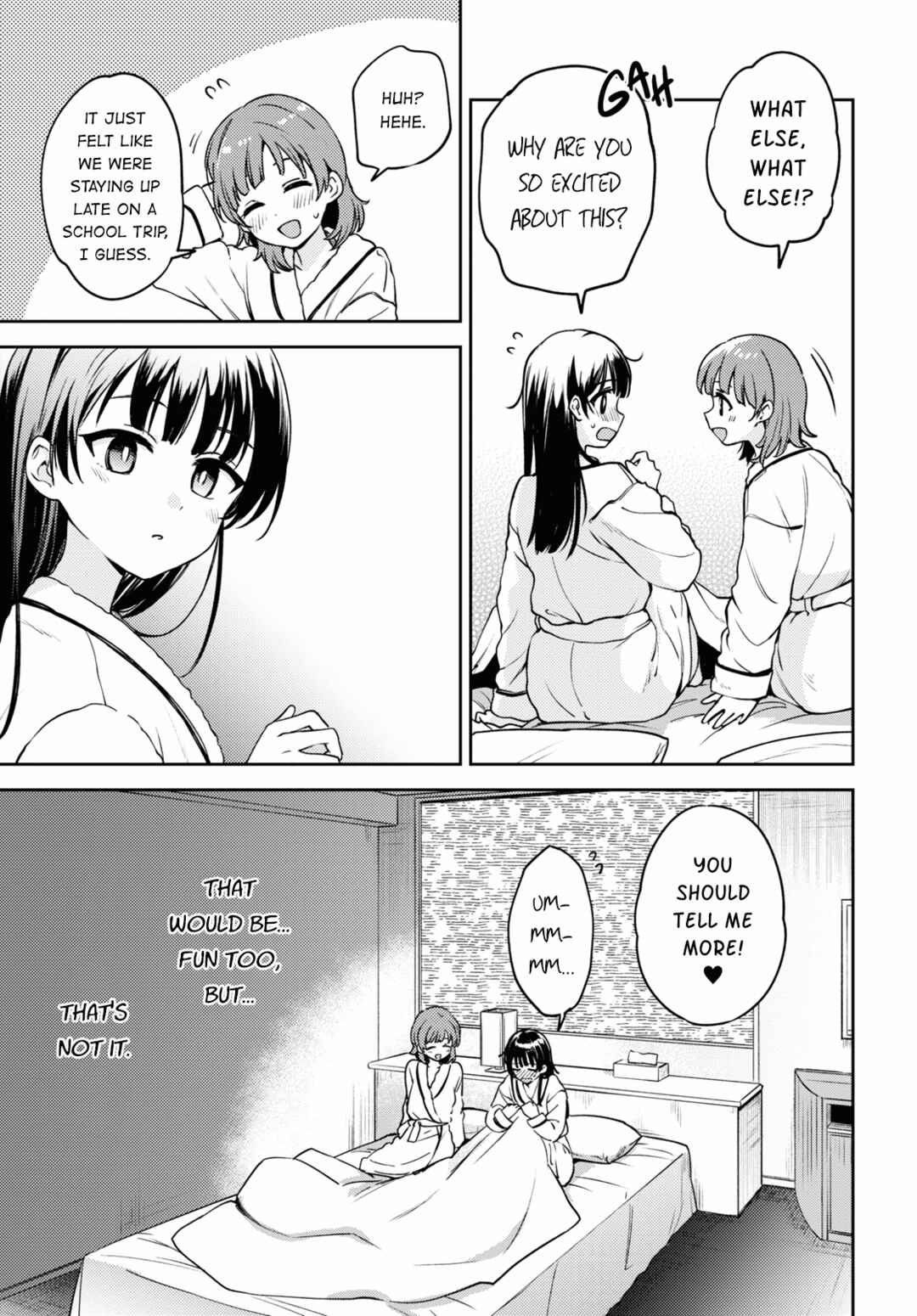 Asumi-chan wa Les Fuuzoku ni Kyoumi ga Arimasu! Chapter 16 - Page 9