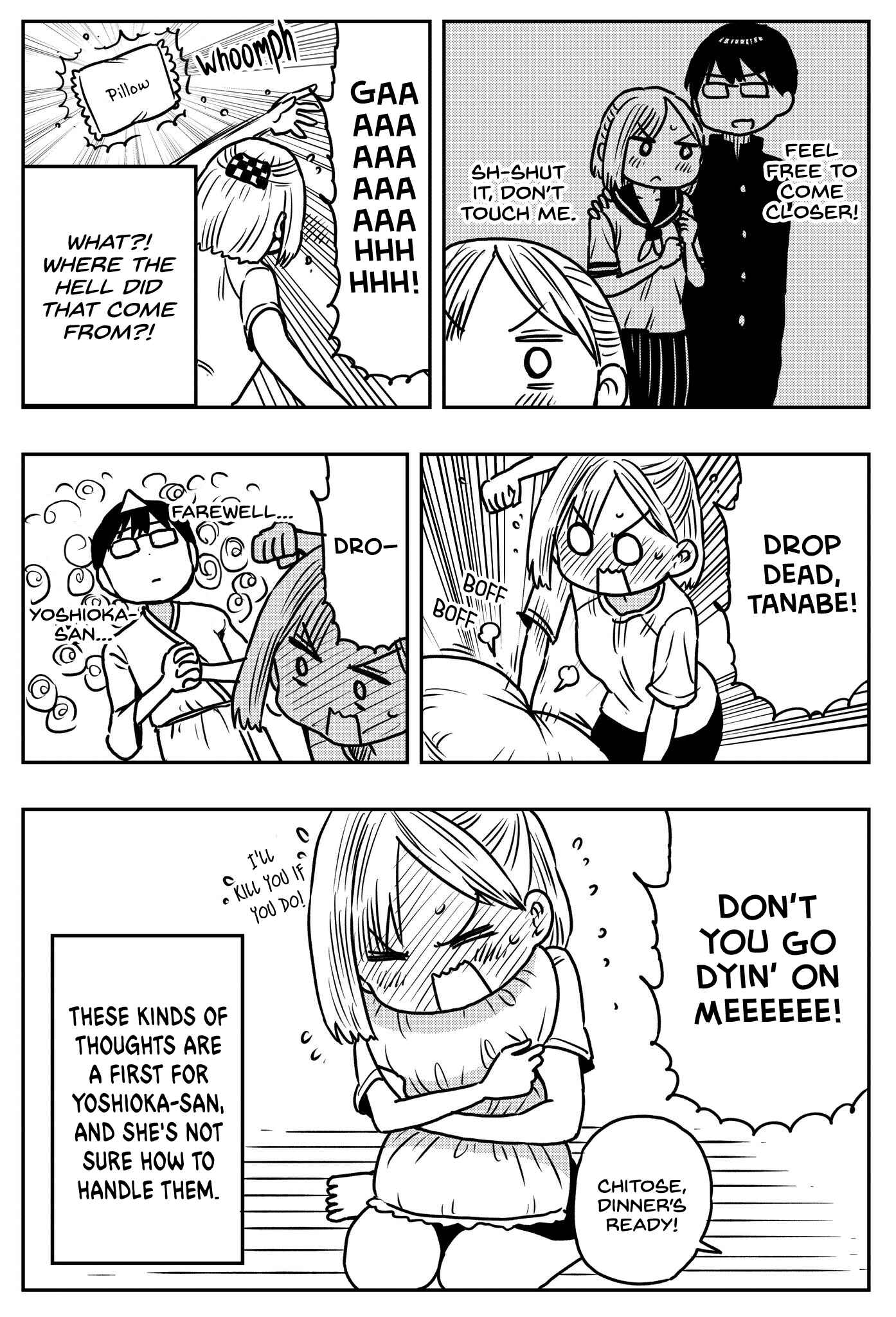 Yoshioka-san Is in a Bad Mood Chapter 6 - Page 2