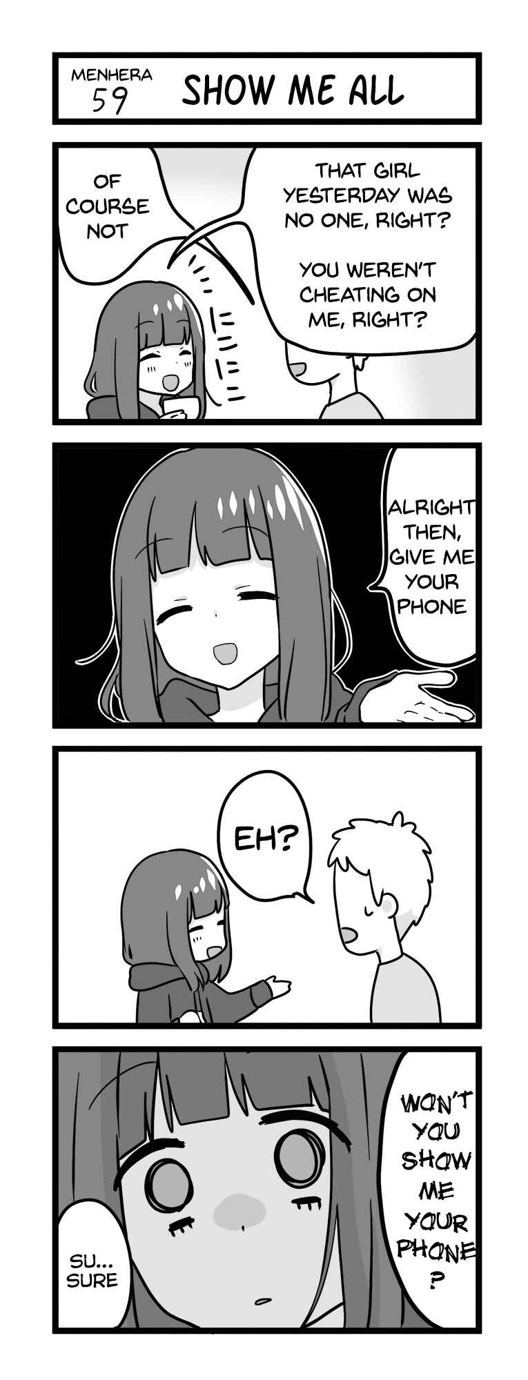 Menhera Shoujo Kurumi-chan Chapter 59 - Page 1