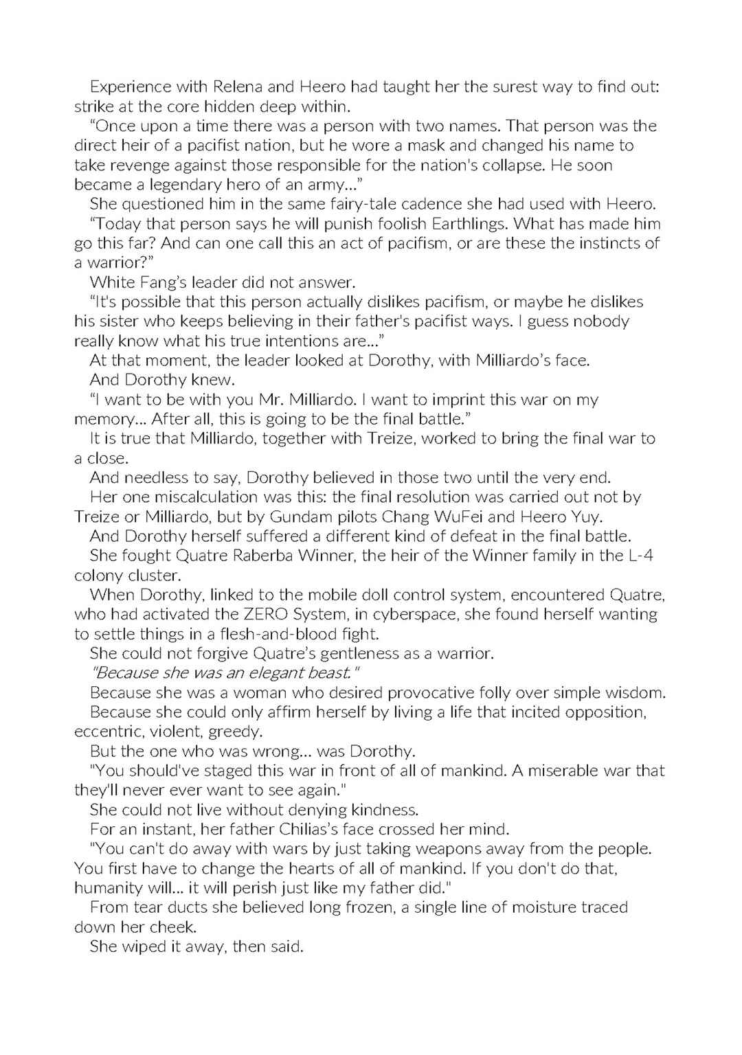 Mobile Suit Gundam Wing 0.5 Point Half Preventer-7 Chapter 4.5b - Page 13