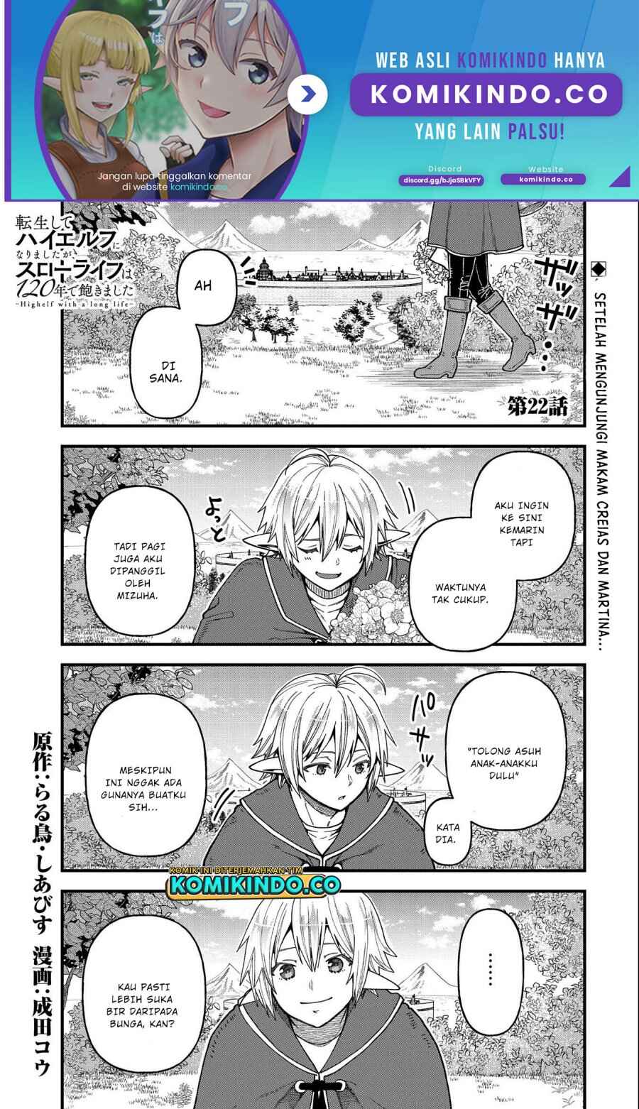 Tensei Shite High Elf ni Narimashitaga, Slow Life wa 120-nen de Akimashita - Highelf with a Long Life Chapter 22 - Page 2