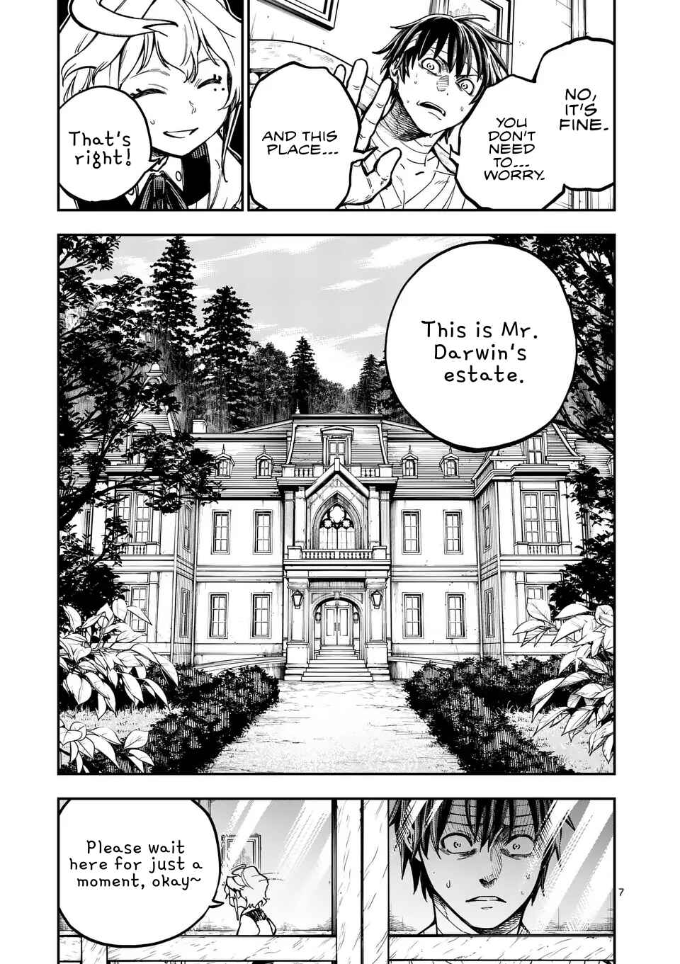 Darwin no Taizai Chapter 2 - Page 7