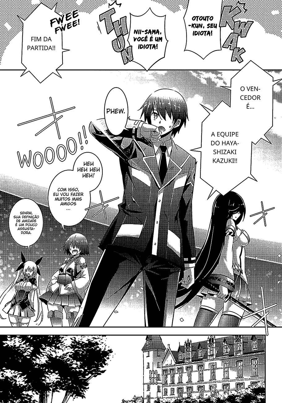 Magika no Kenshi to Shoukan Maou Chapter 47 - Page 27