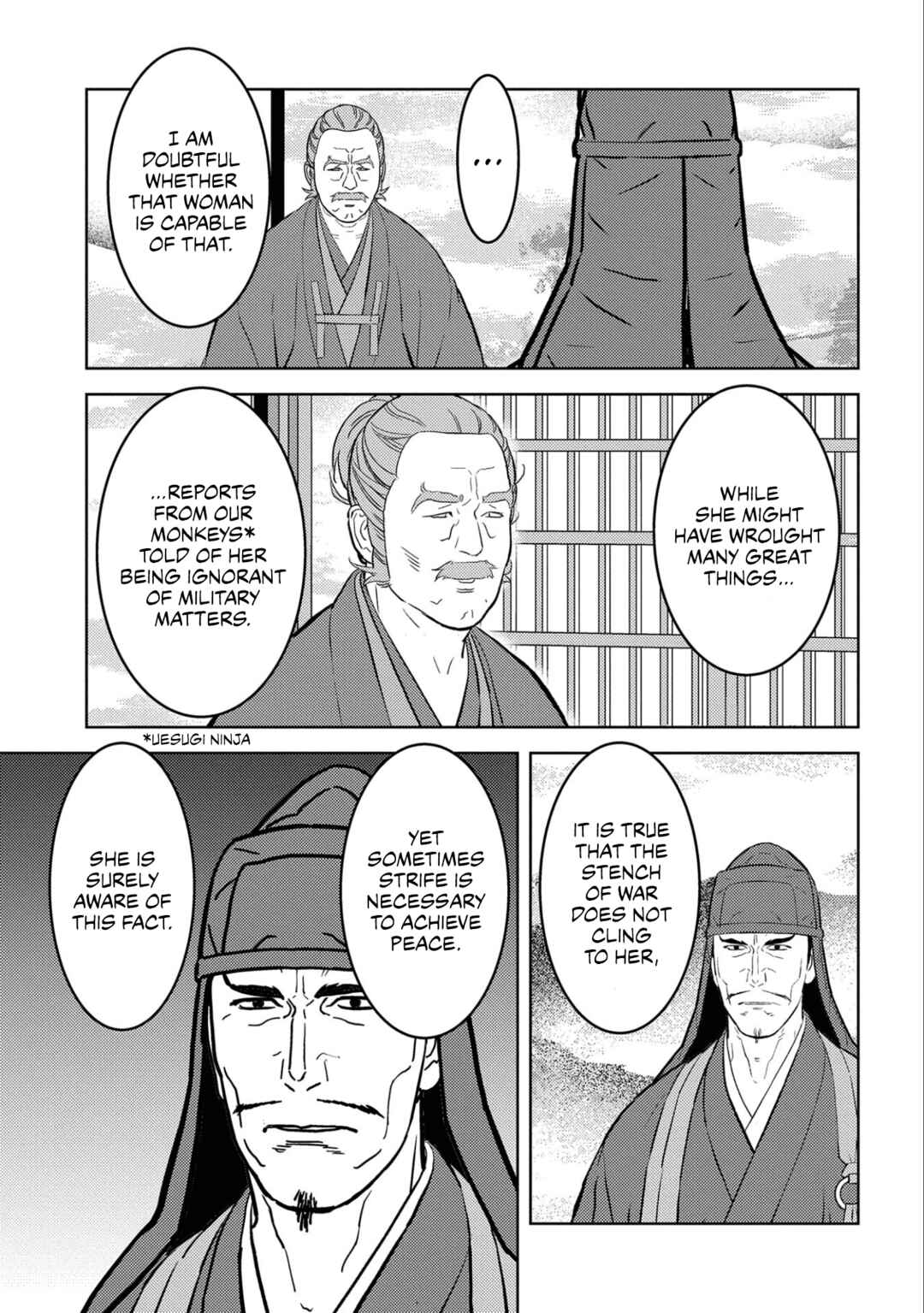 Sengoku Komachi Kuroutan Chapter 69 - Page 10