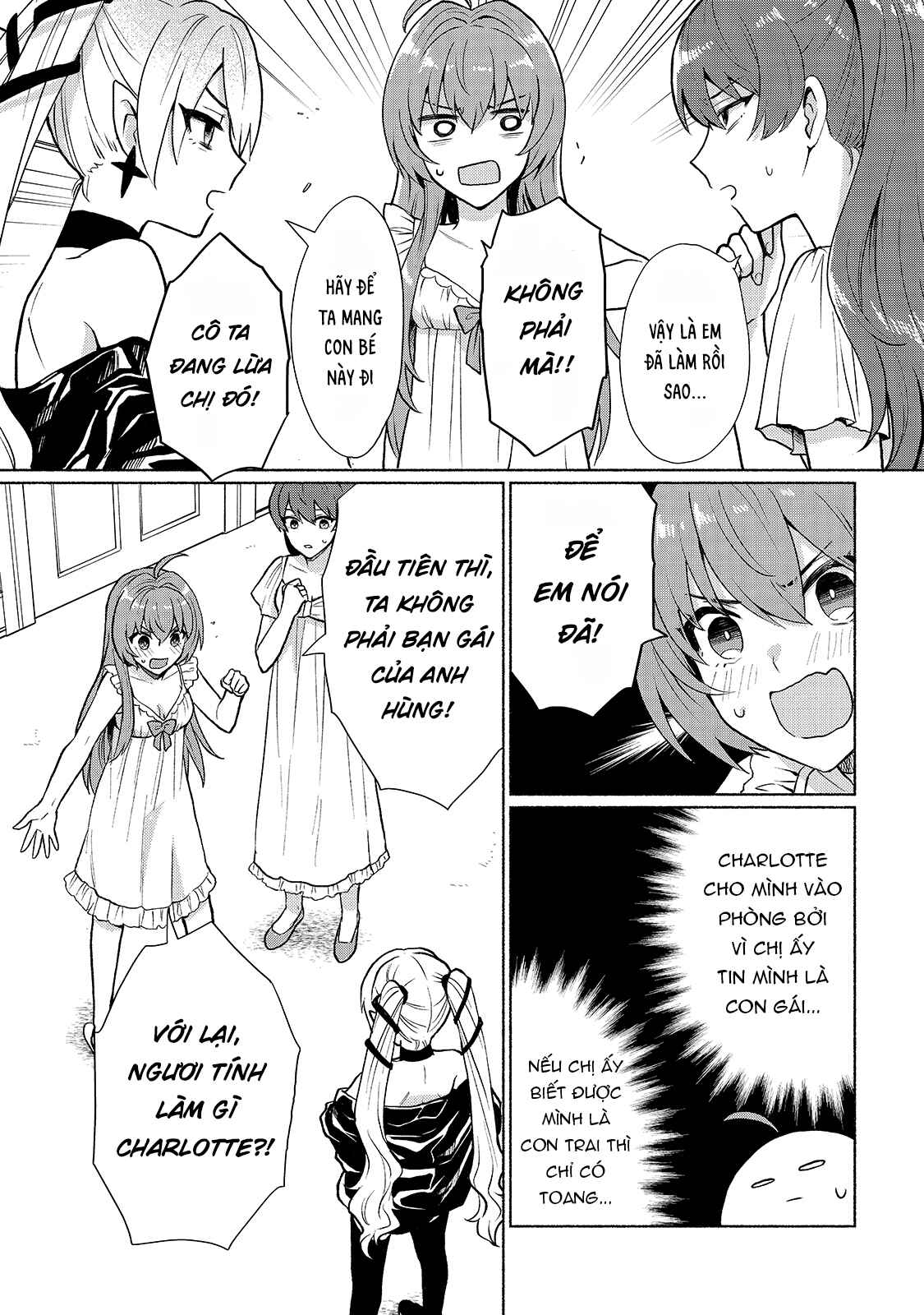 Tensei Shitara Ore ga Heroine de Aitsu ga Yuusha Datta Chapter 11 - Page 4