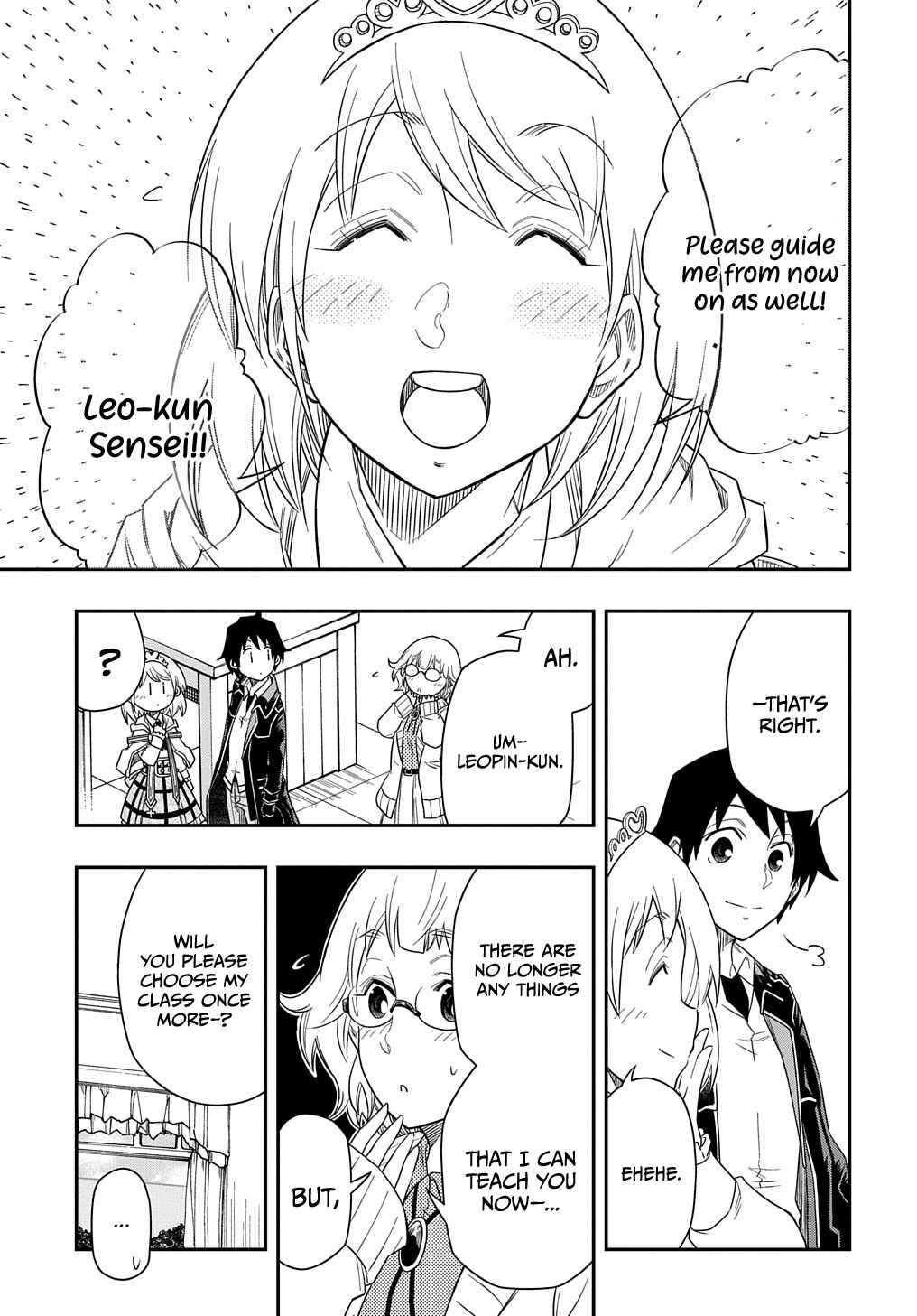 Kiyoubinbou, Jou wo Tateru: Kaitaku Gakuen no Rettousei na no ni, Joukyuu-shoku no Skill to Mahou ga Subete Tsukaemasu Chapter 8 - Page 23