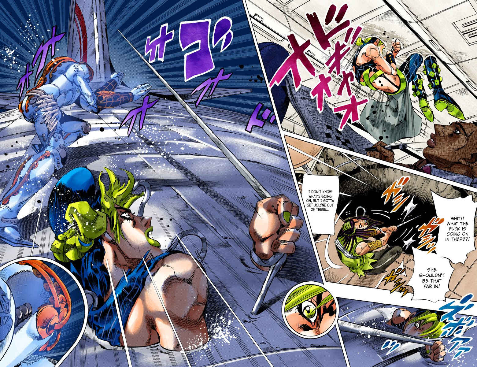 JoJo no Kimyou na Bouken: Part 6 - Stone Ocean Color-ban Chapter 120 - Page 4