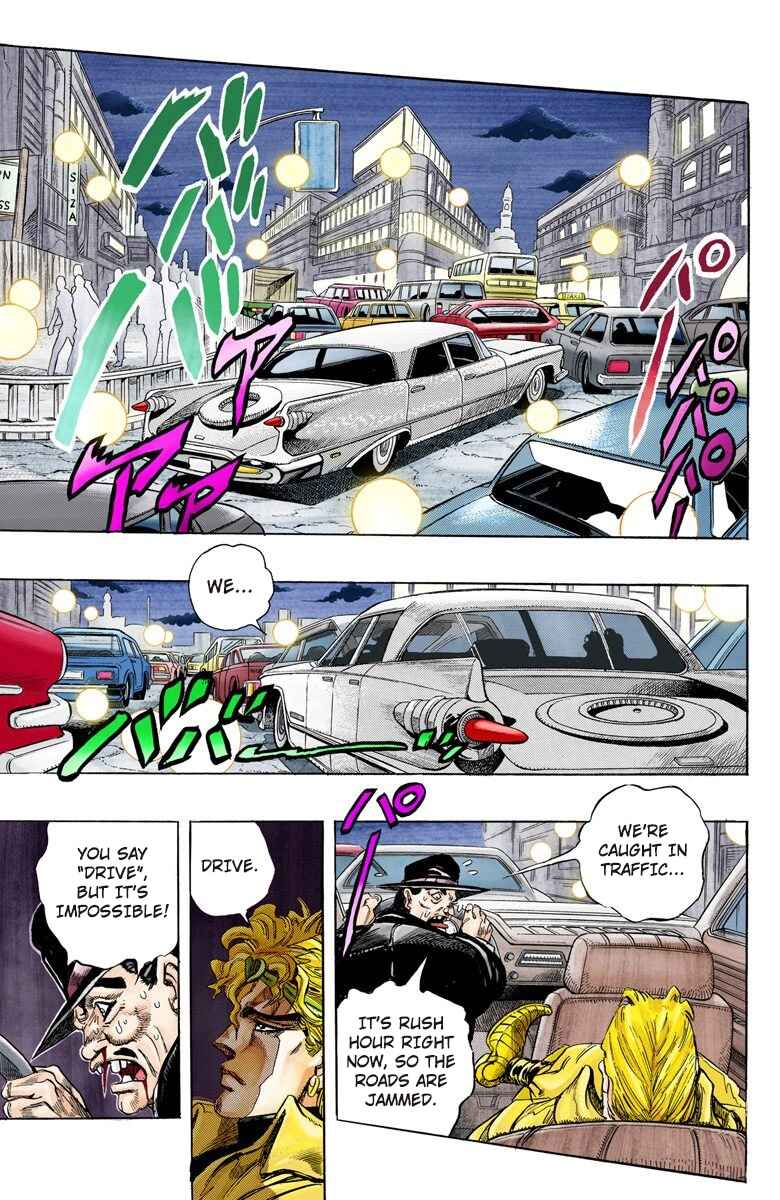 JoJo no Kimyou na Bouken: Part 3 - Stardust Crusaders Color-ban Chapter 138 - Page 14