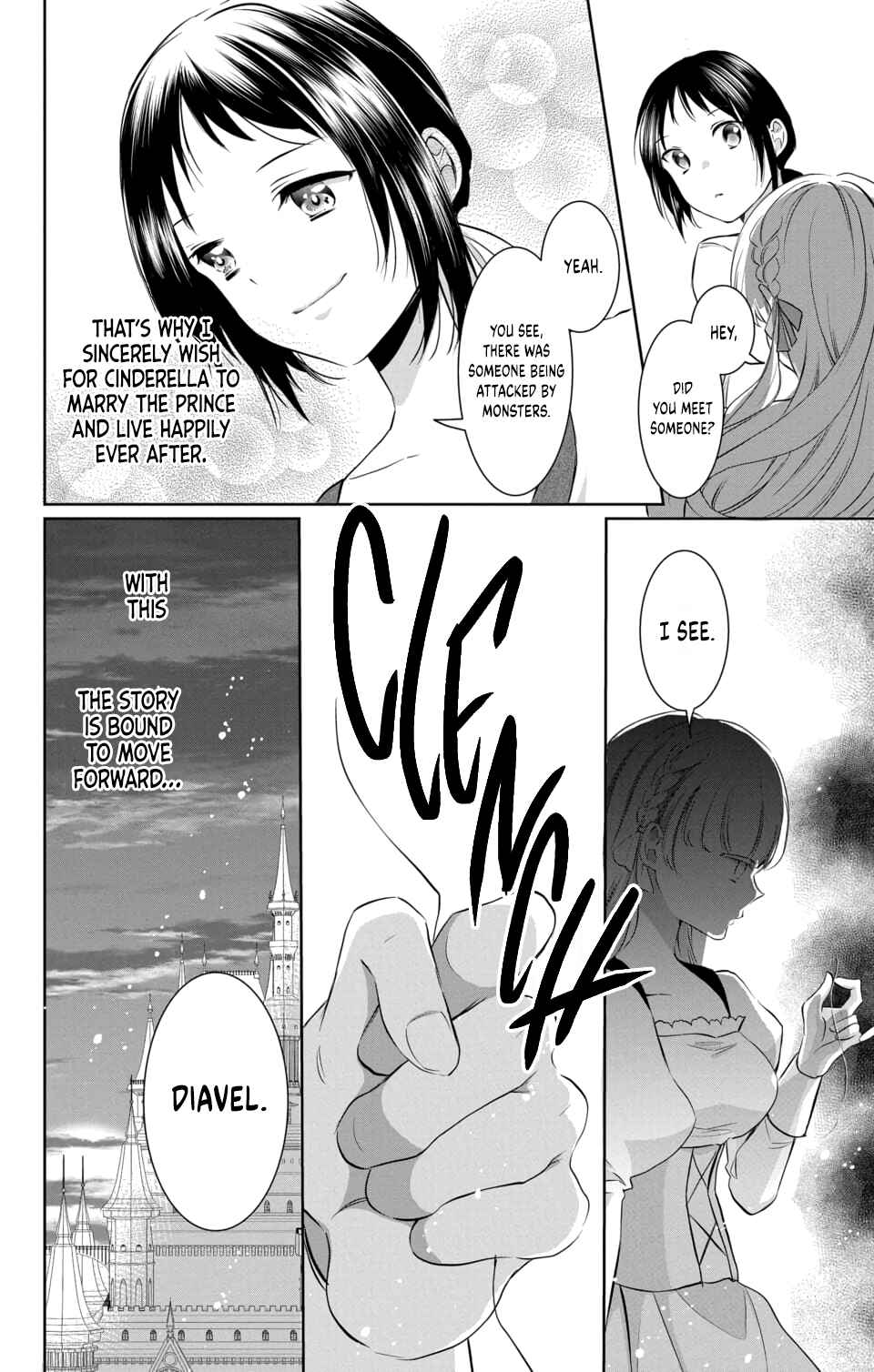 Cinderella no Giri Ane ni Tensei shitakedo Futari no Ouji ni Dekiaisareteimasu Chapter 1 - Page 36