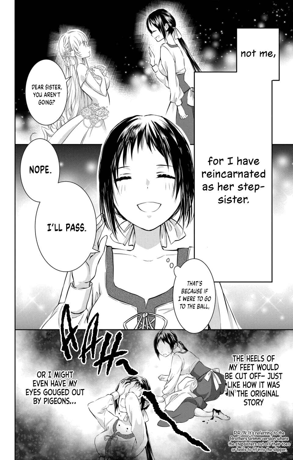 Cinderella no Giri Ane ni Tensei shitakedo Futari no Ouji ni Dekiaisareteimasu Chapter 1 - Page 4