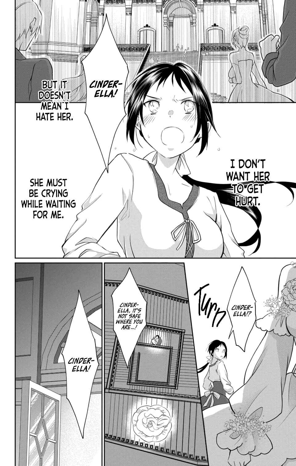 Cinderella no Giri Ane ni Tensei shitakedo Futari no Ouji ni Dekiaisareteimasu Chapter 1 - Page 44