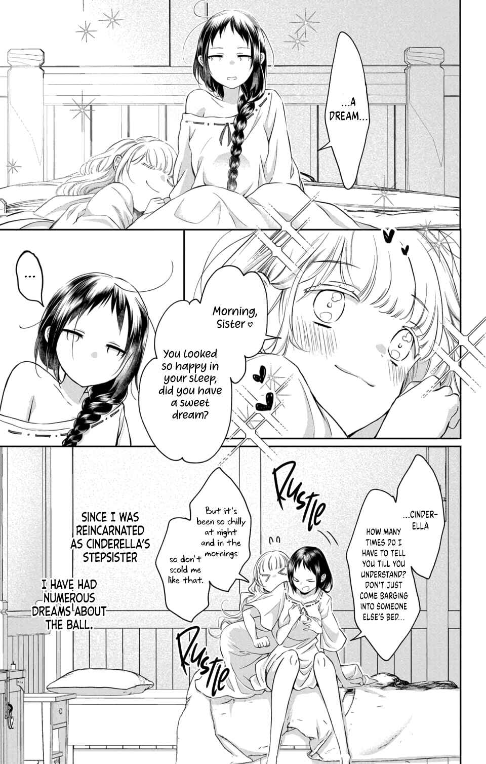 Cinderella no Giri Ane ni Tensei shitakedo Futari no Ouji ni Dekiaisareteimasu Chapter 1 - Page 9