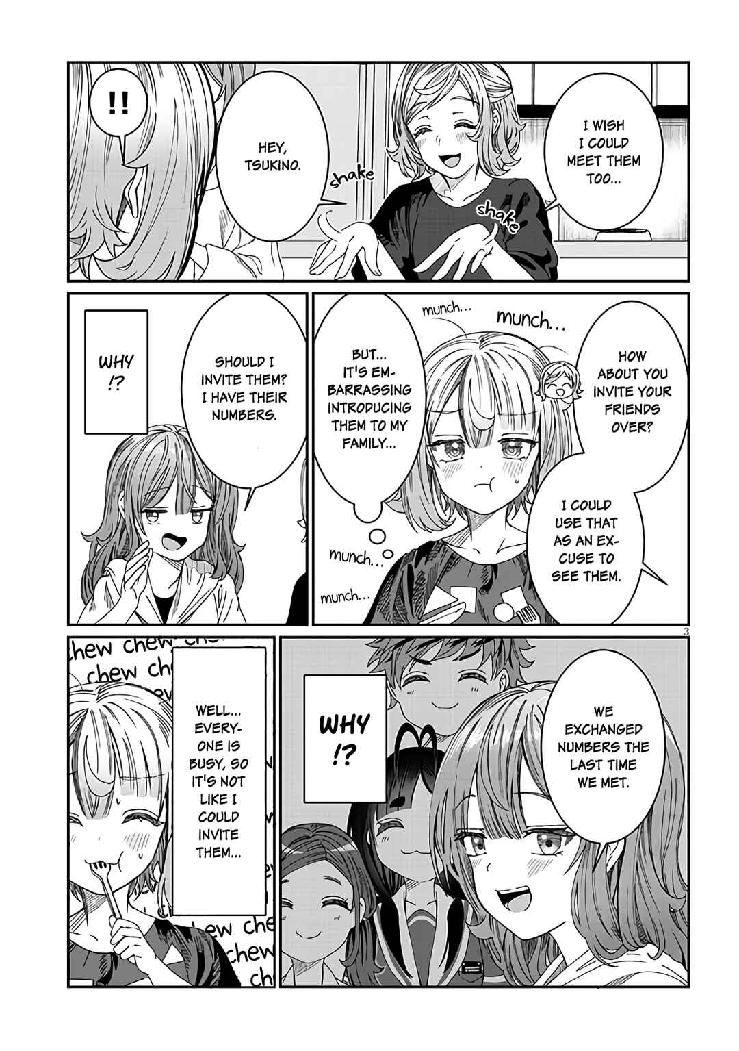 Kimi wa Yakamashi Tojite yo Kuchi wo! Chapter 18 - Page 3
