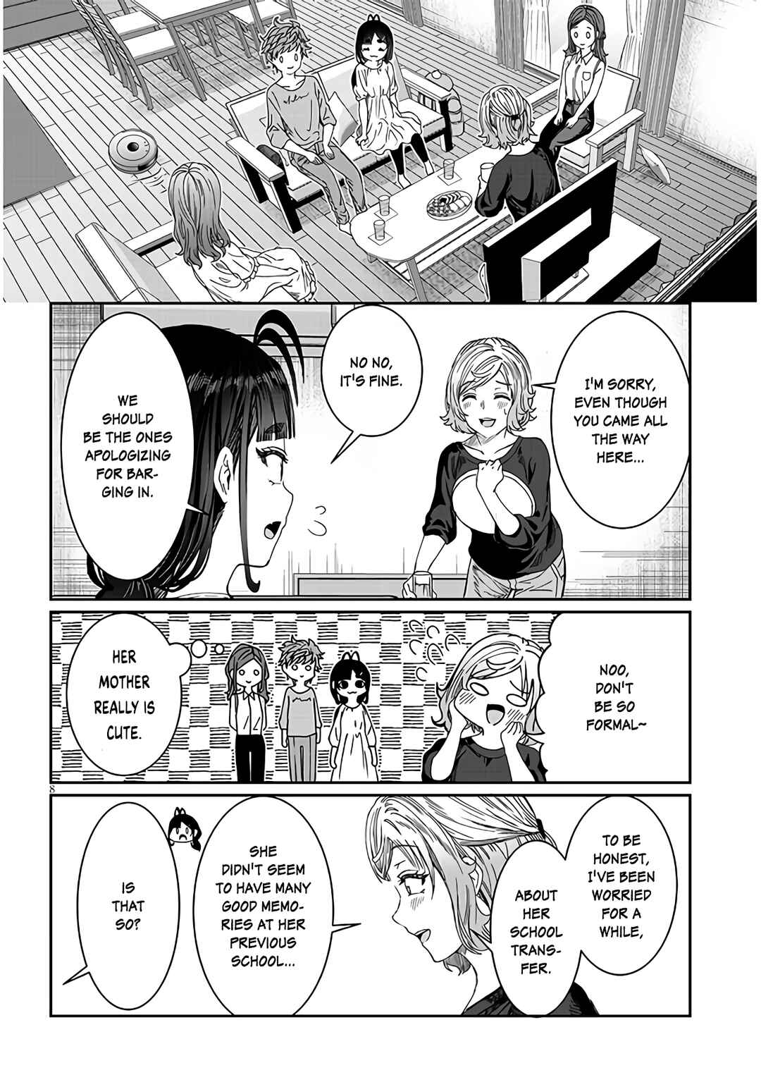 Kimi wa Yakamashi Tojite yo Kuchi wo! Chapter 18 - Page 8