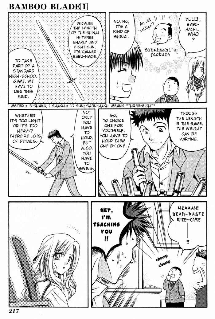 Bamboo Blade Chapter 10 - Page 20