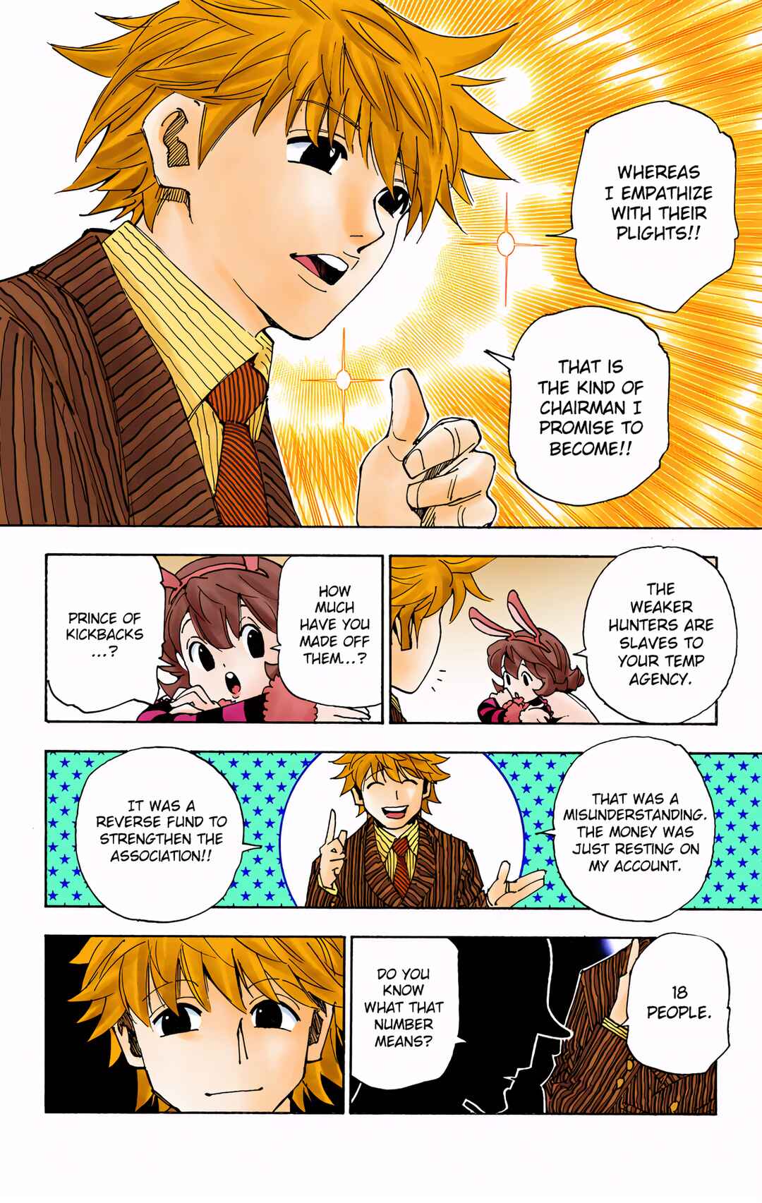 Hunter x Hunter (Official Colored) Chapter 319 - Page 10