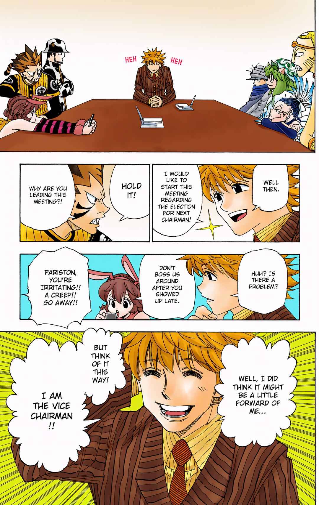 Hunter x Hunter (Official Colored) Chapter 319 - Page 4