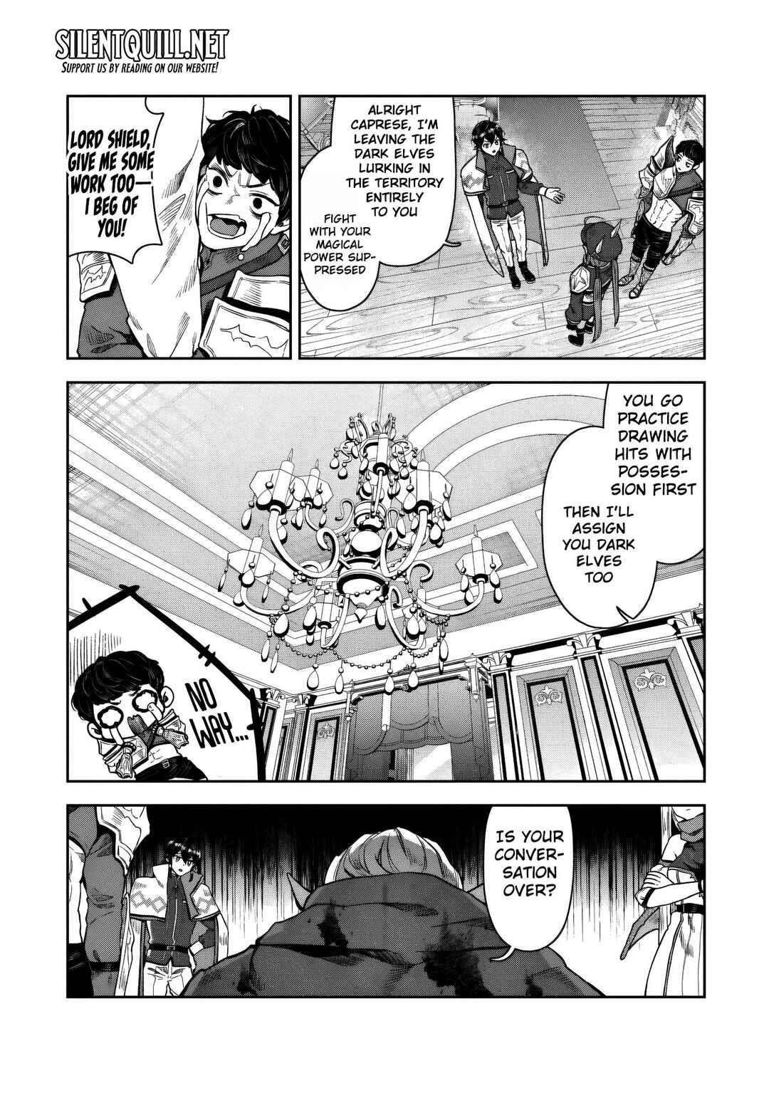 Kuni ni Saikyou no Barrier wo Hattara Heiwa ni Narisugite Tsuihousaremashita ~Ore no Mahou ga Yabasugite, Bijo to Mazoku ni Kakomarerun da ga!?~ Chapter 15 - Page 14