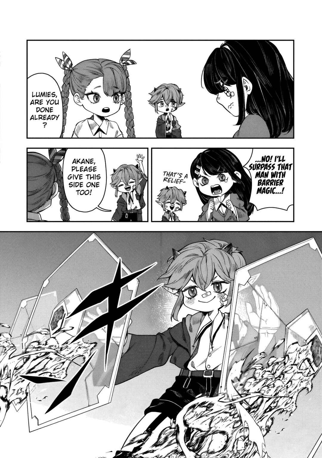 Kuni ni Saikyou no Barrier wo Hattara Heiwa ni Narisugite Tsuihousaremashita ~Ore no Mahou ga Yabasugite, Bijo to Mazoku ni Kakomarerun da ga!?~ Chapter 15 - Page 39