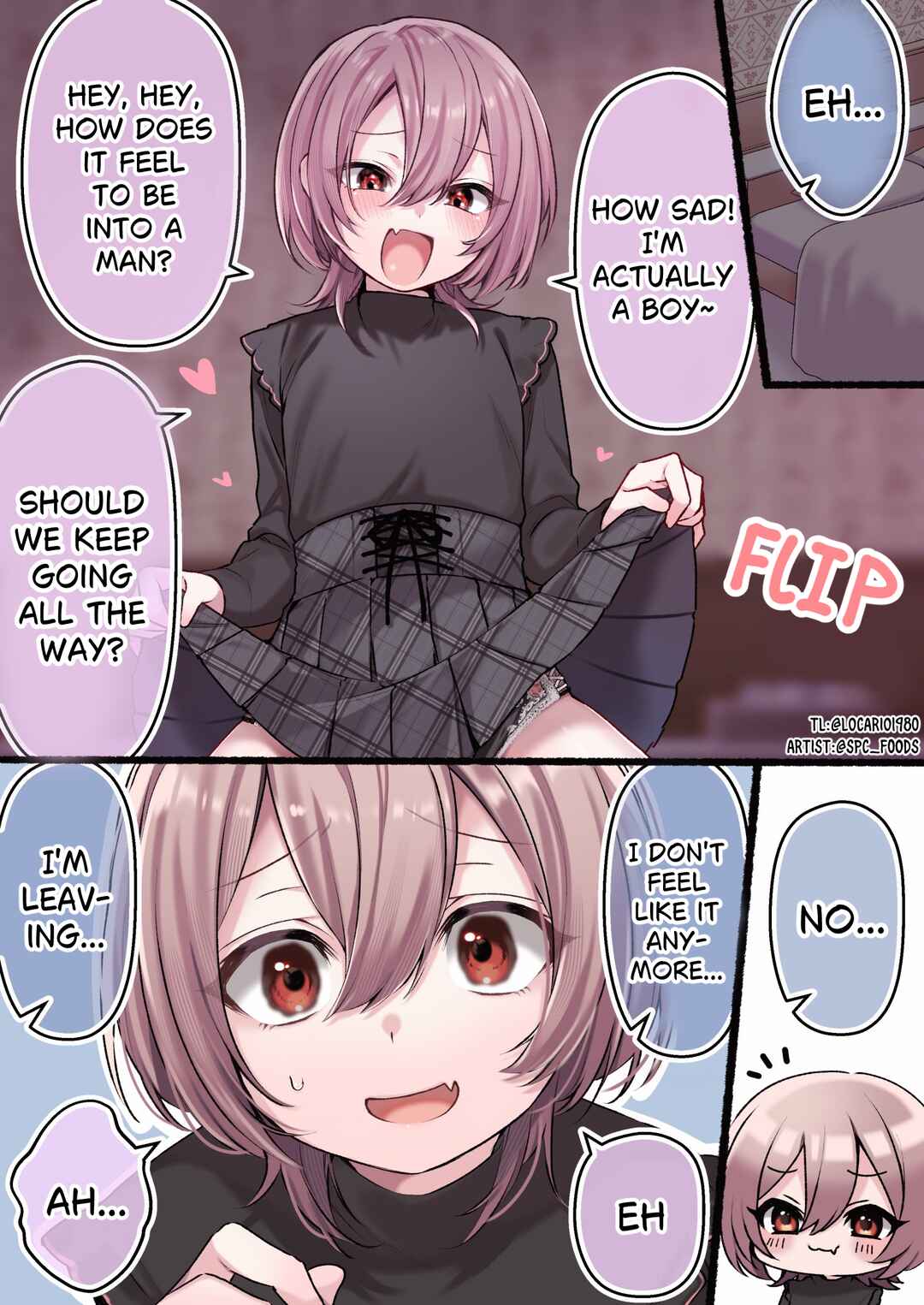 Omotteta Kanji ni Naranakatta Otoko no Ko Chapter 1 - Page 2