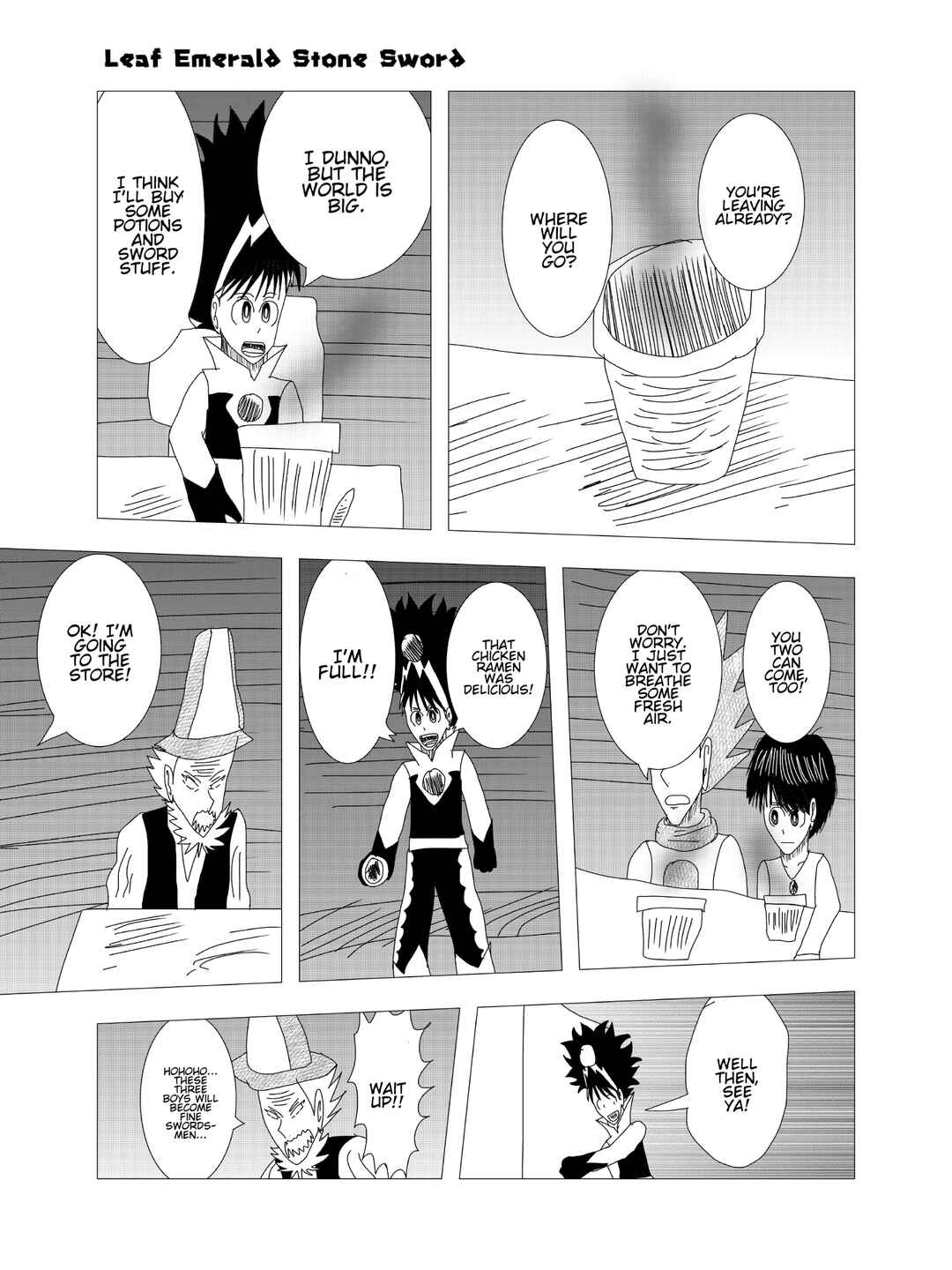 Kigenso Katana Chapter 4 - Page 1