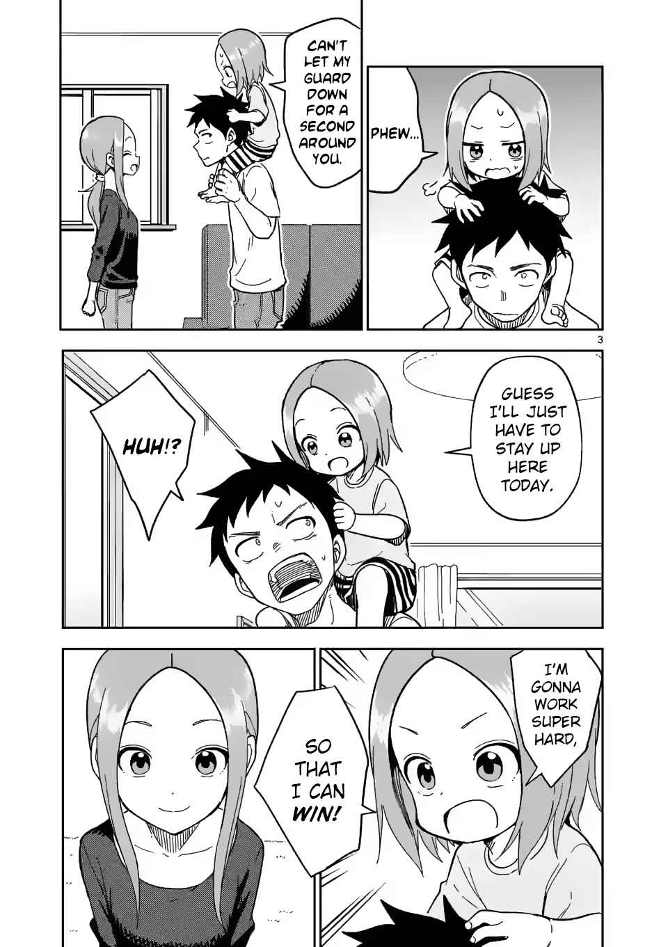 Karakai Jouzu no (Moto) Takagi-san Chapter 188 - Page 3