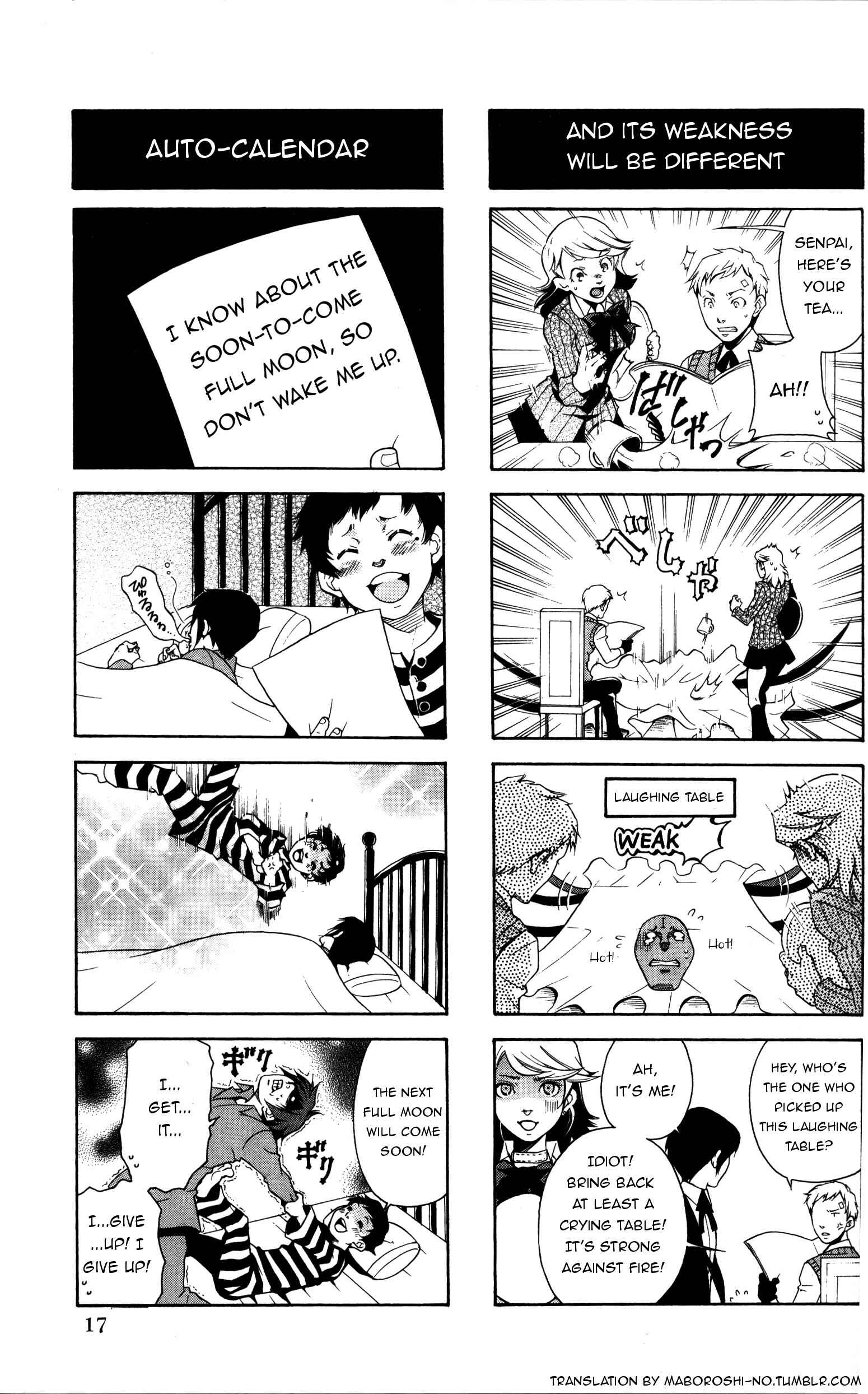 Persona 3 4Koma Kings Chapter 2 - Page 6