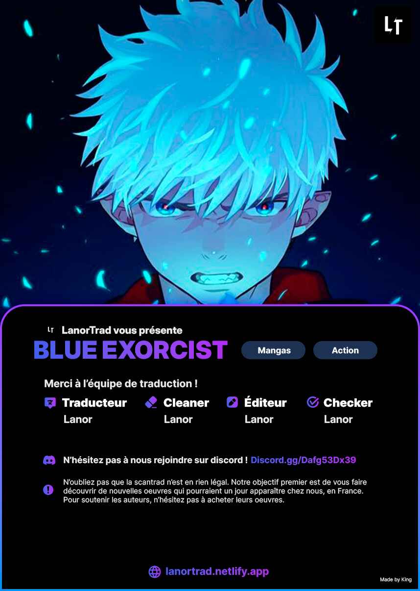 Ao no Exorcist Chapter 166 - Page 1