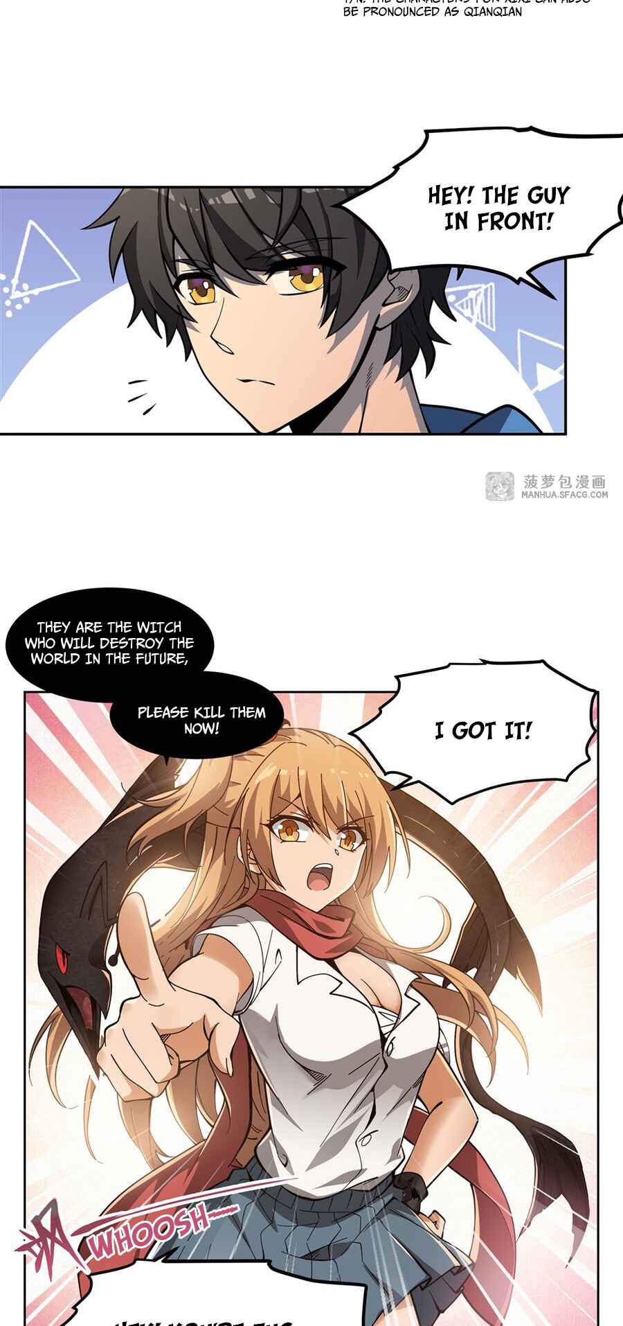 Zài Chōngmǎn Guàitán De Shìjiè Lǐ Chéngwéi Mónǚ Chapter 2 - Page 9