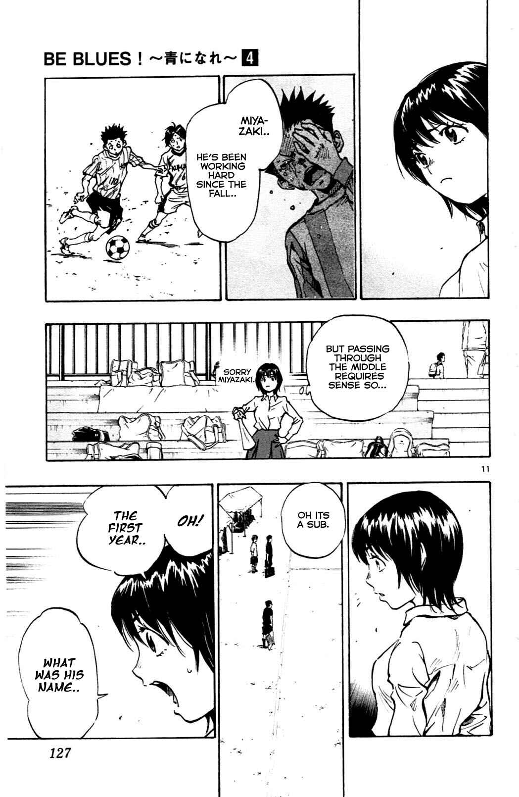 BE BLUES ~Ao ni Nare~ Chapter 34 - Page 11