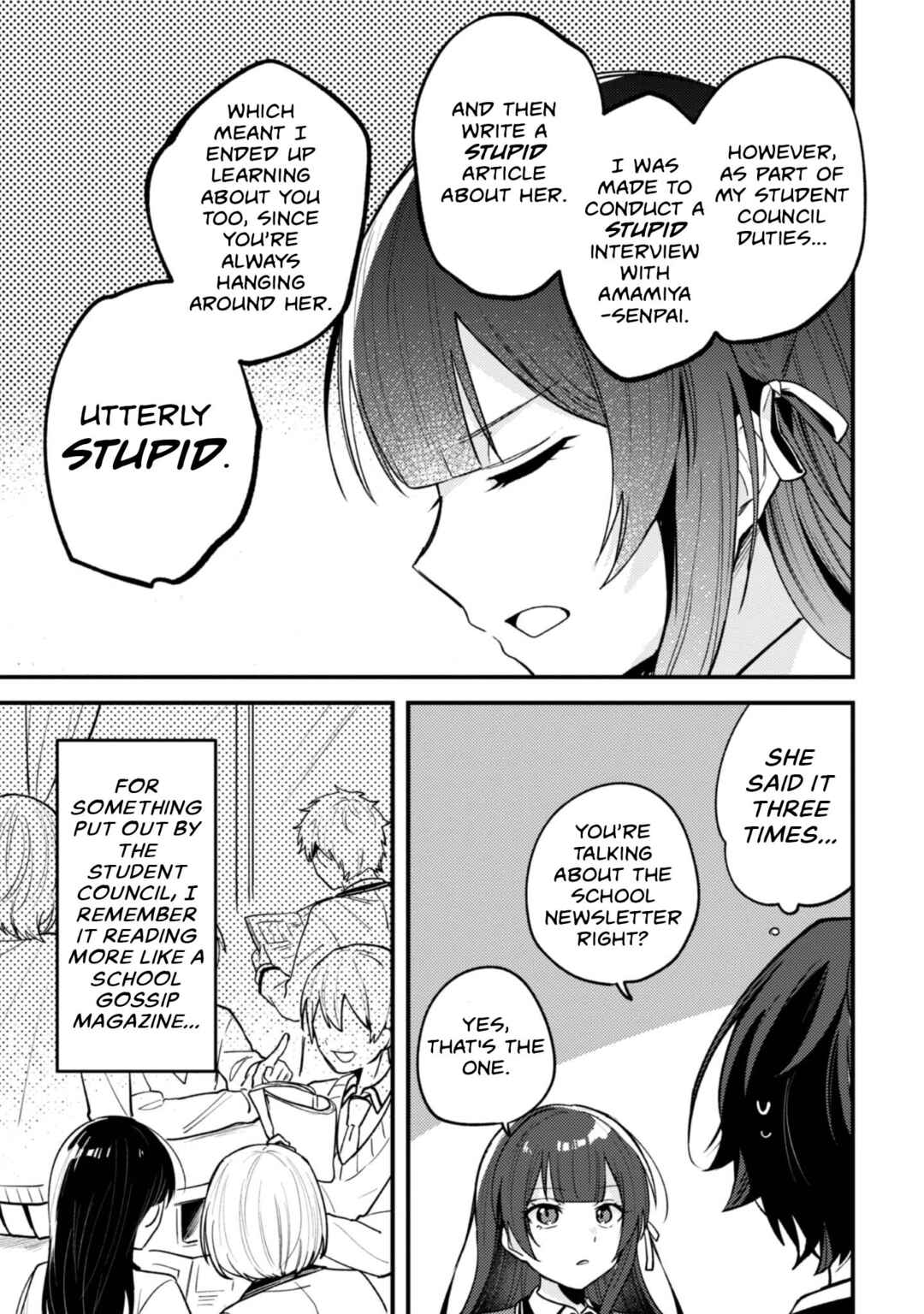 Sekai de Ichiban "Kawaii" Amamiya-san, Nibanme wa Ore Chapter 15 - Page 3