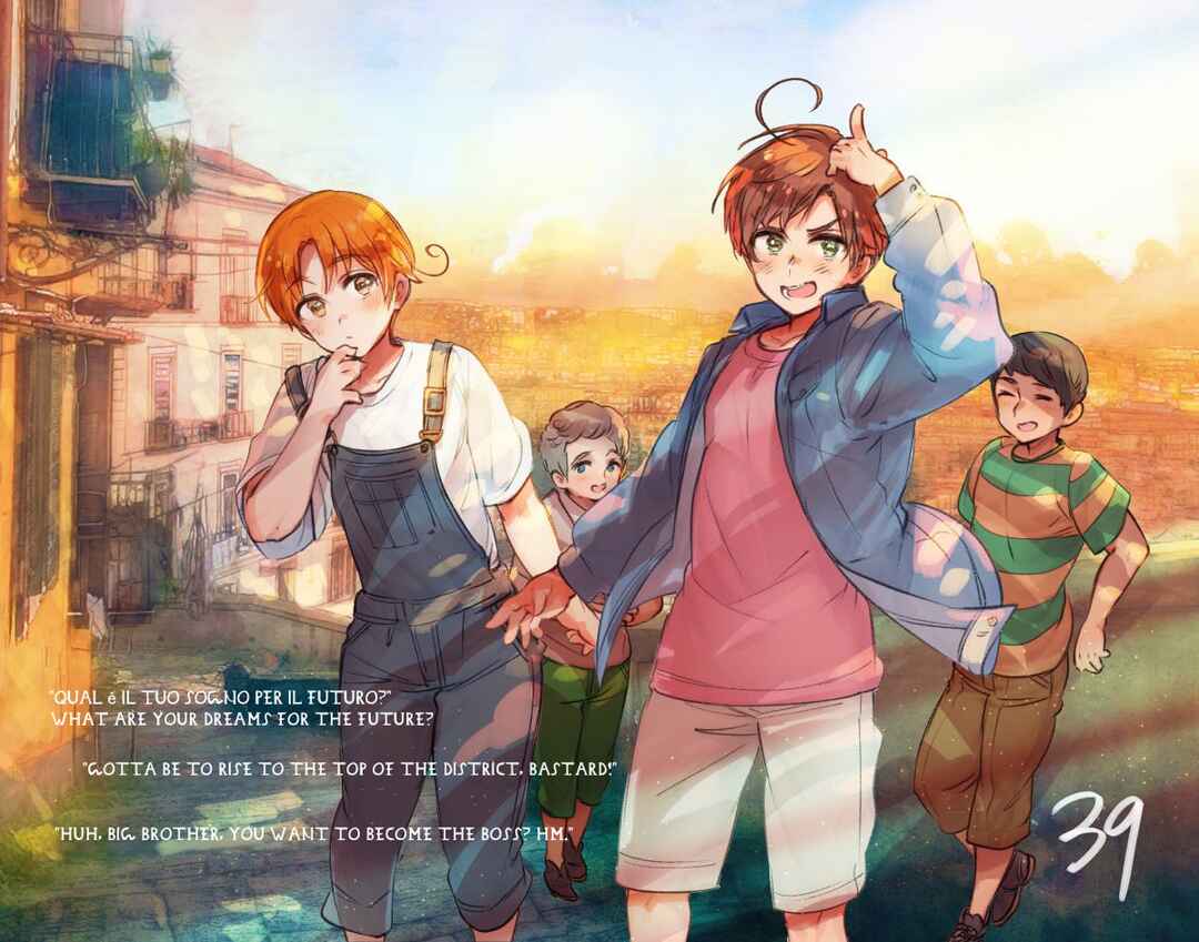 Hetalia World★Stars: Gangsta Chapter 27.5 - Page 1