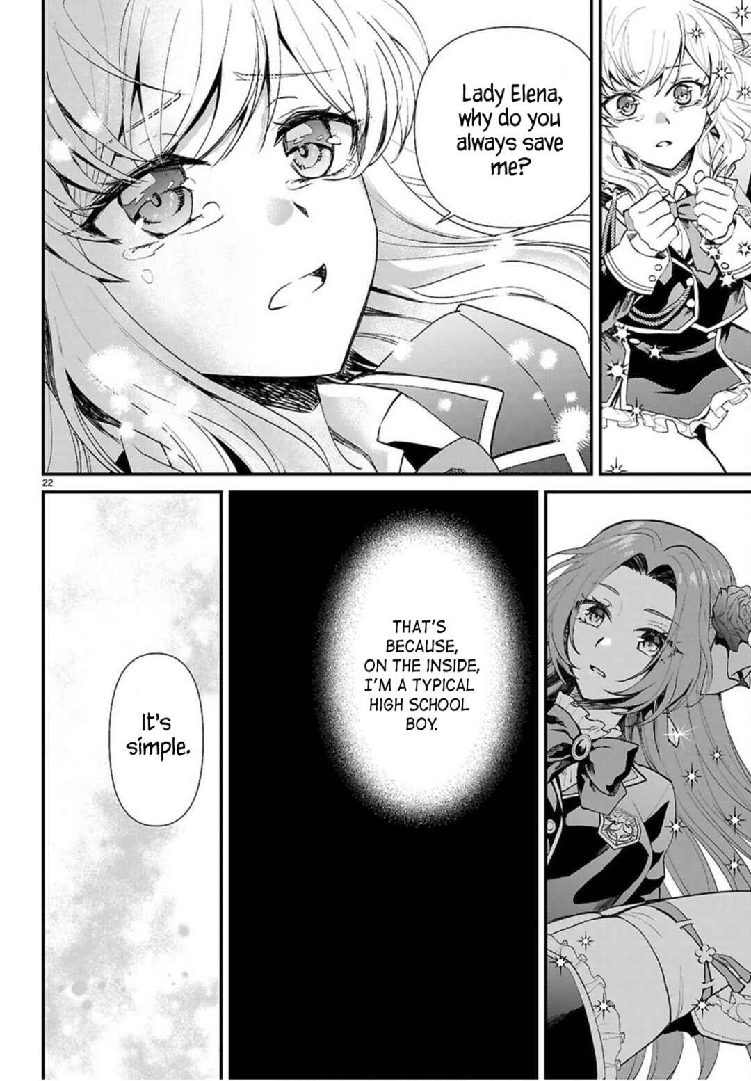 Danshi Koukousei, Otome Game no Akuyaku Reijou ni Tensei Suru. Chapter 20 - Page 22