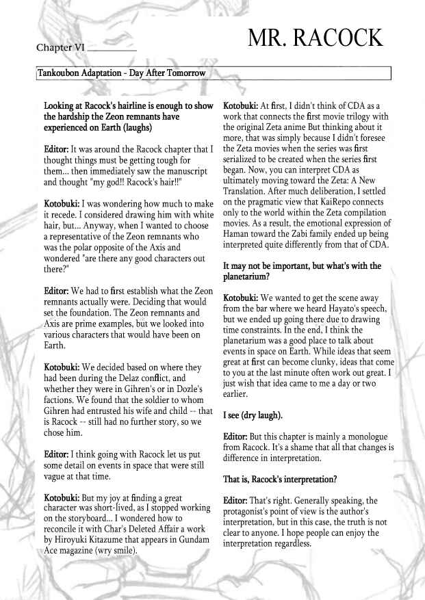Mobile Suit Zeta Gundam: Day After Tomorrow - From Kai Shiden's Report Chapter 14 - Page 20