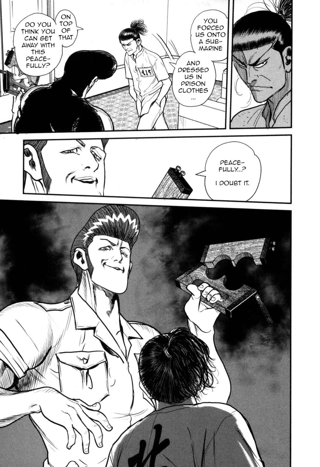 Washizu - Enma's Mahjong Chapter 46 - Page 22