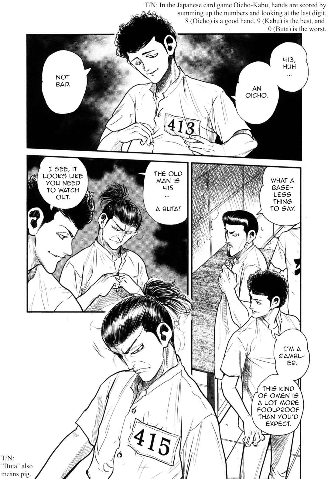 Washizu - Enma's Mahjong Chapter 46 - Page 6