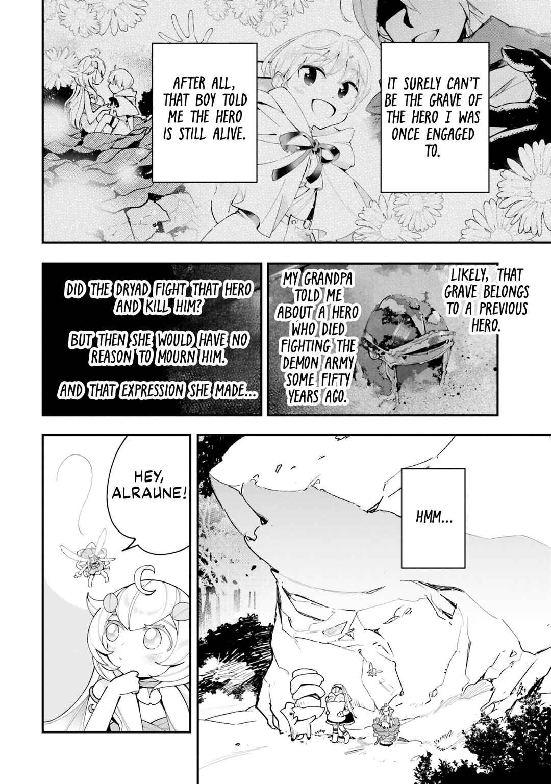 Shokubutsu Monster Musume Nikki: Seijo datta Watashi ga Uragirareta Hate ni Alraune ni Tensei Shite Shimatta node, kore kara wa Kougousei o Shinagara Shizuka ni Shokubutsu Life o Sugoshimasu Chapter 20 - Page 11