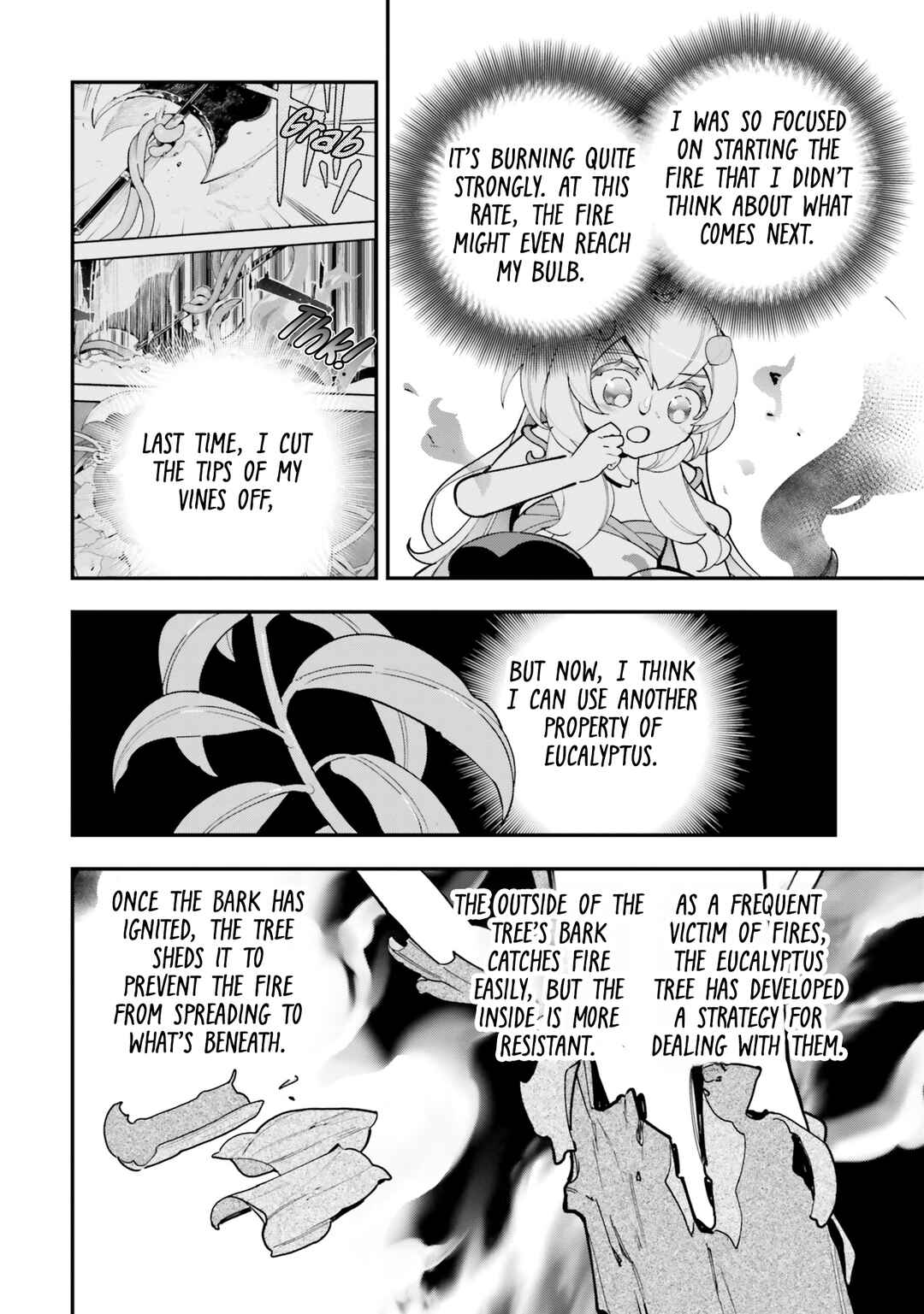 Shokubutsu Monster Musume Nikki: Seijo datta Watashi ga Uragirareta Hate ni Alraune ni Tensei Shite Shimatta node, kore kara wa Kougousei o Shinagara Shizuka ni Shokubutsu Life o Sugoshimasu Chapter 20 - Page 21