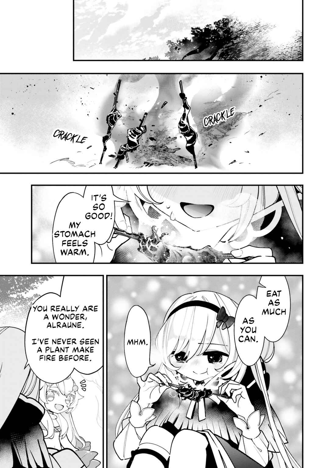 Shokubutsu Monster Musume Nikki: Seijo datta Watashi ga Uragirareta Hate ni Alraune ni Tensei Shite Shimatta node, kore kara wa Kougousei o Shinagara Shizuka ni Shokubutsu Life o Sugoshimasu Chapter 20 - Page 26