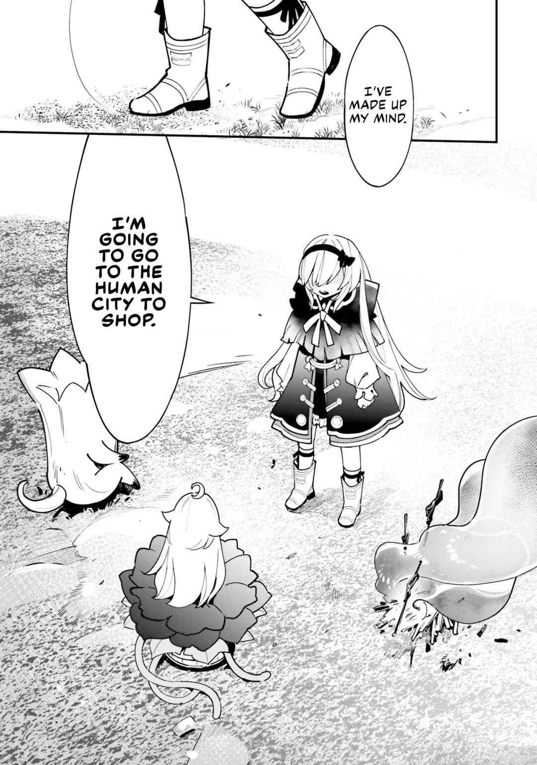 Shokubutsu Monster Musume Nikki: Seijo datta Watashi ga Uragirareta Hate ni Alraune ni Tensei Shite Shimatta node, kore kara wa Kougousei o Shinagara Shizuka ni Shokubutsu Life o Sugoshimasu Chapter 20 - Page 28