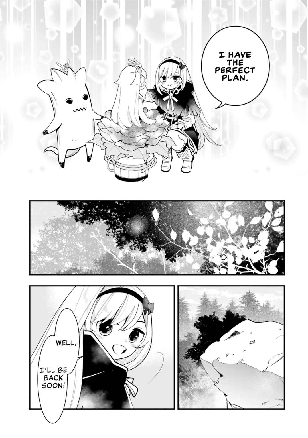 Shokubutsu Monster Musume Nikki: Seijo datta Watashi ga Uragirareta Hate ni Alraune ni Tensei Shite Shimatta node, kore kara wa Kougousei o Shinagara Shizuka ni Shokubutsu Life o Sugoshimasu Chapter 20 - Page 32