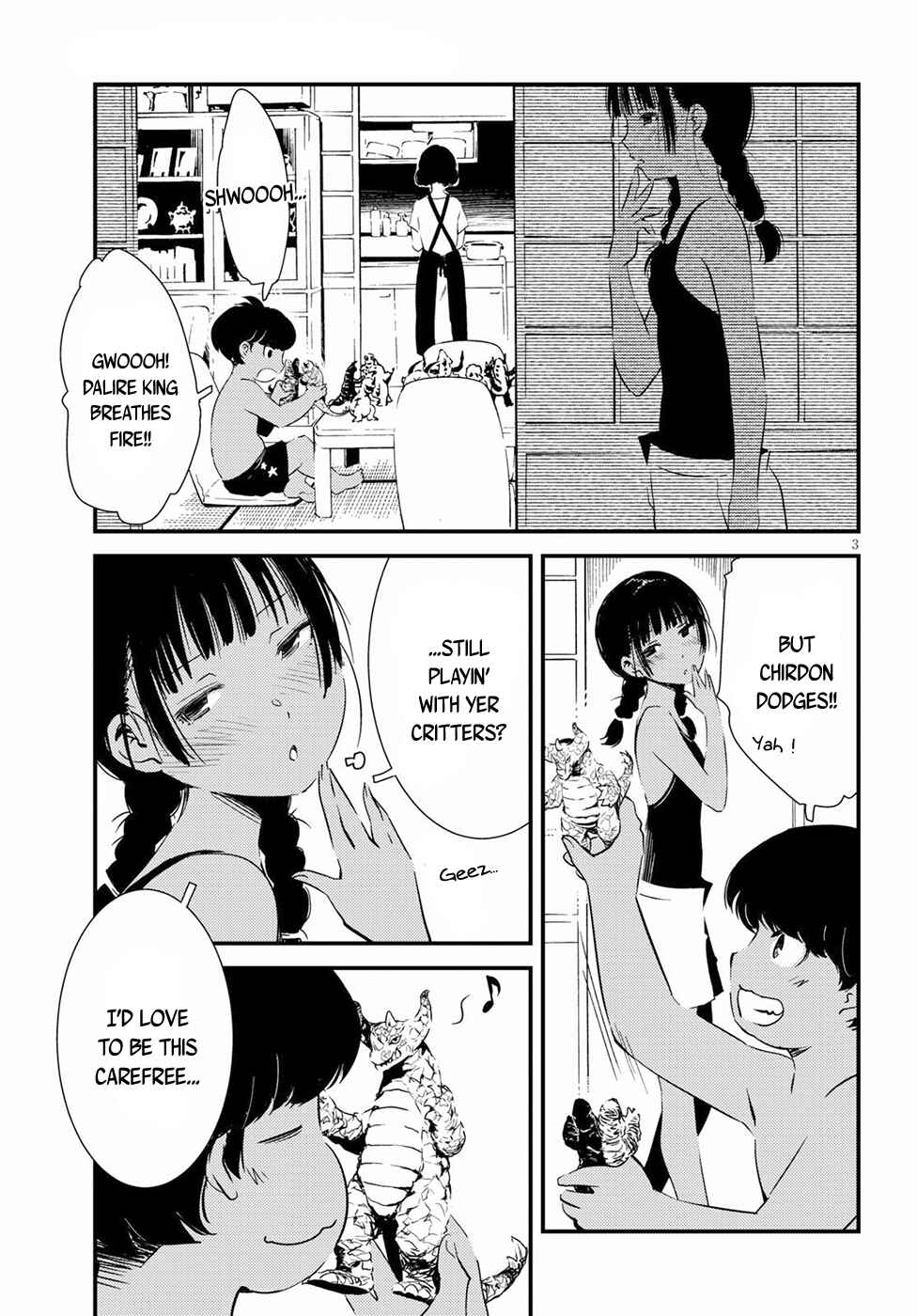 Kaijuu-iro no Shima Chapter 2 - Page 3