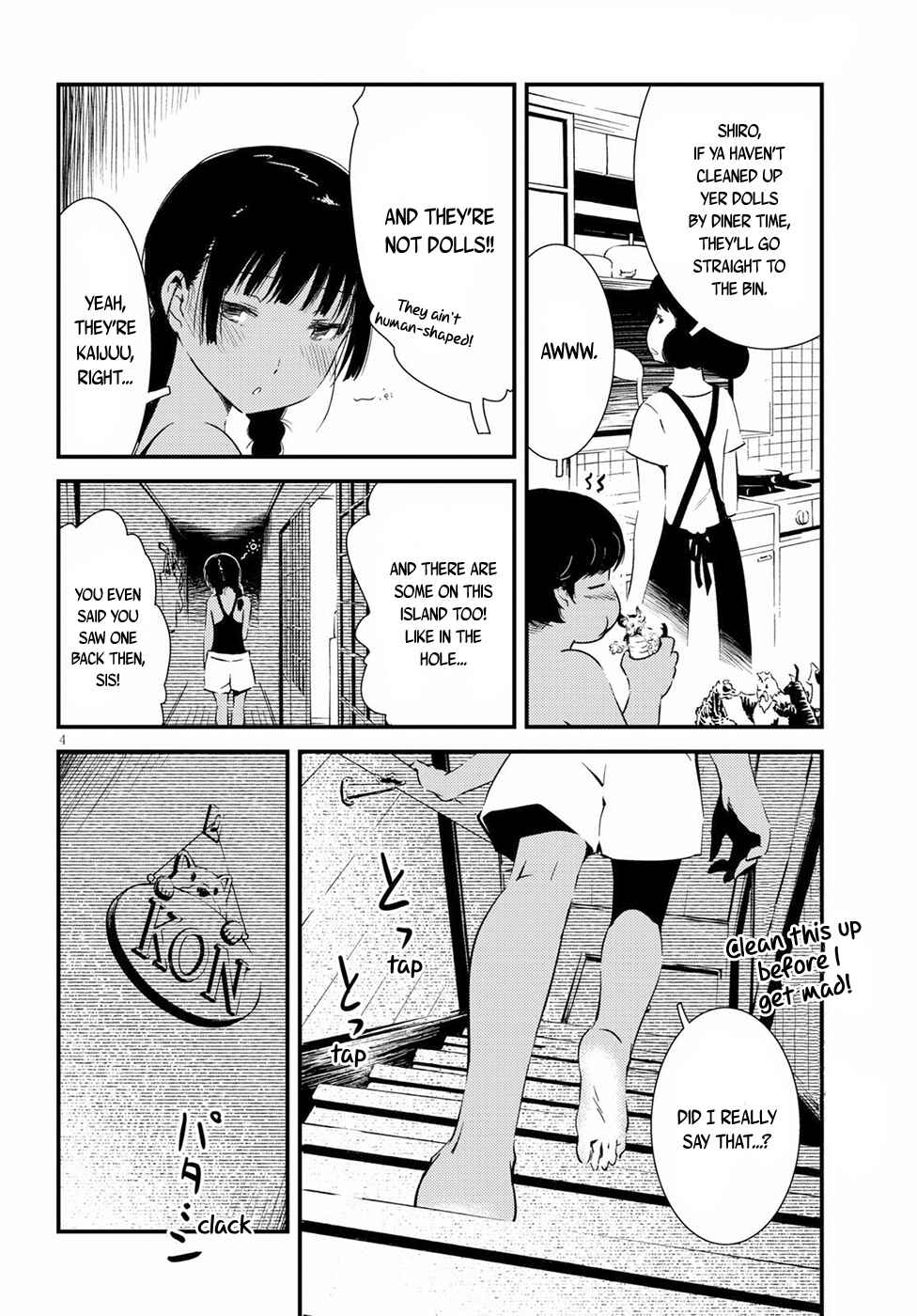 Kaijuu-iro no Shima Chapter 2 - Page 4